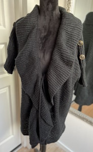 Cardigan i Strik - Y&K - One Size