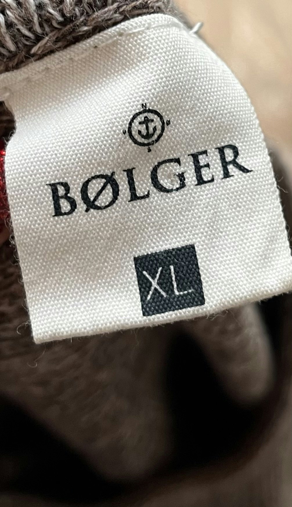 Trøje i Strik - Bølger - str. XL
