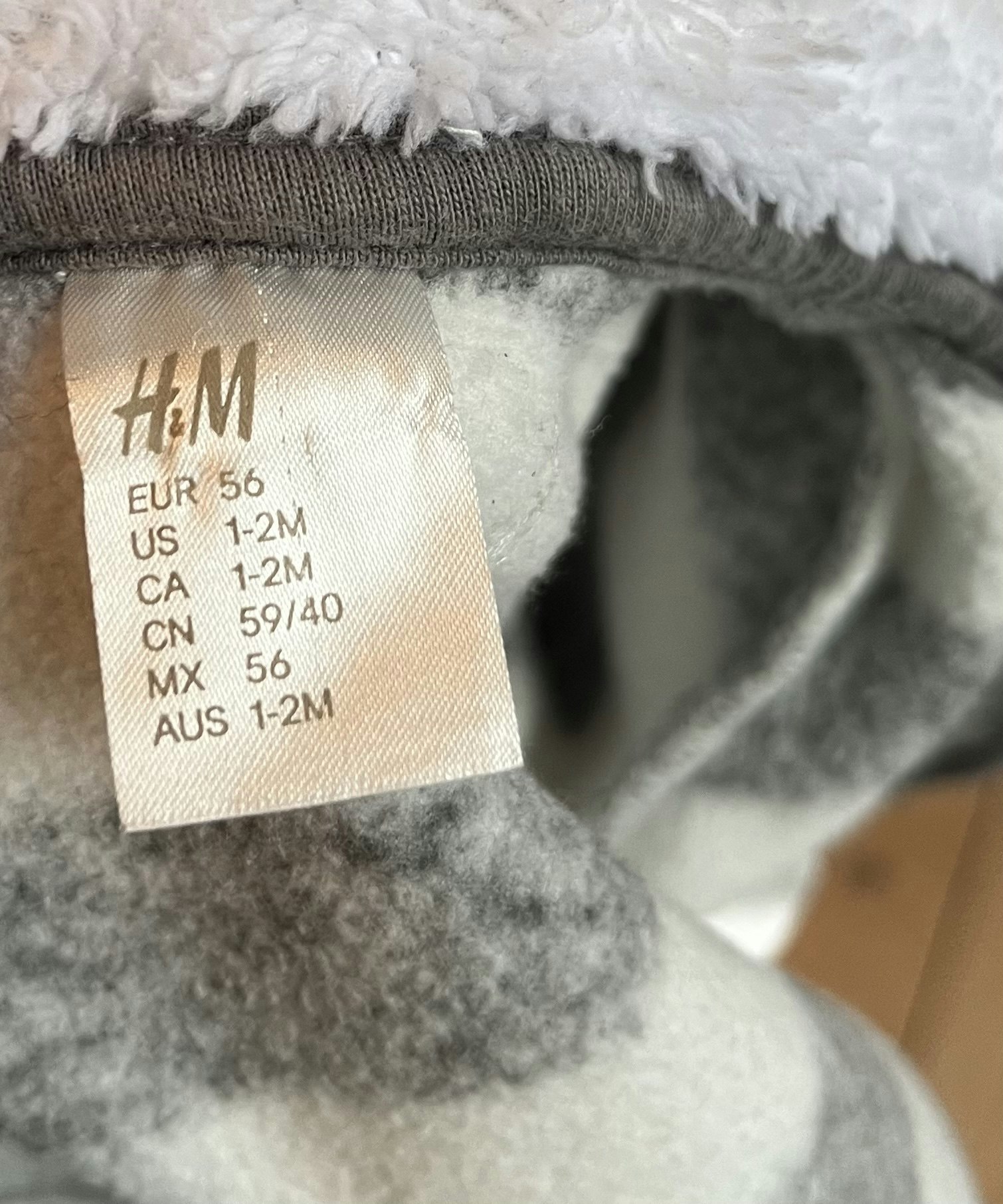Baby Jakke - H&M - str. 56
