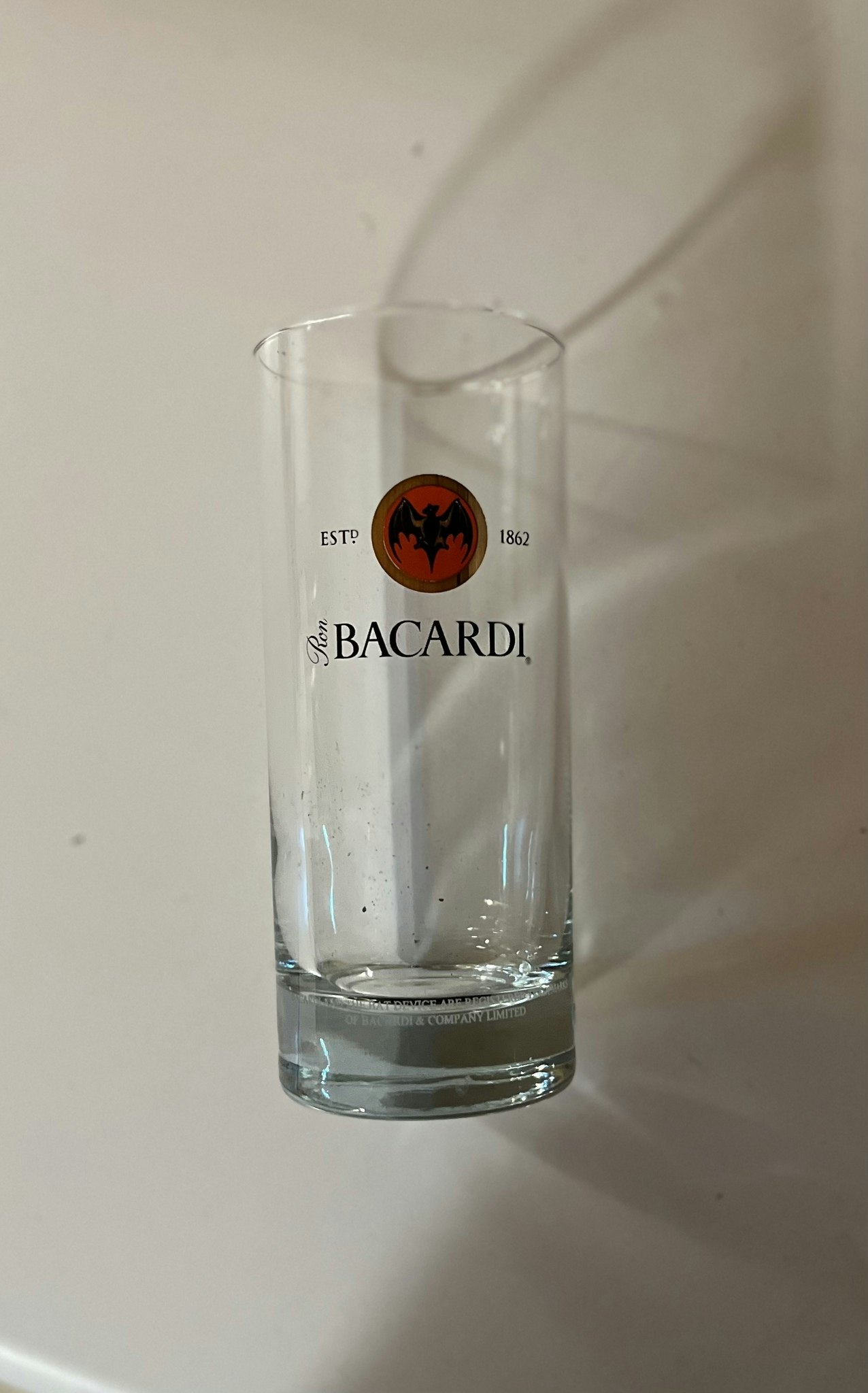 Bacardi glas
