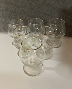 Cognac glas - 6 stk.