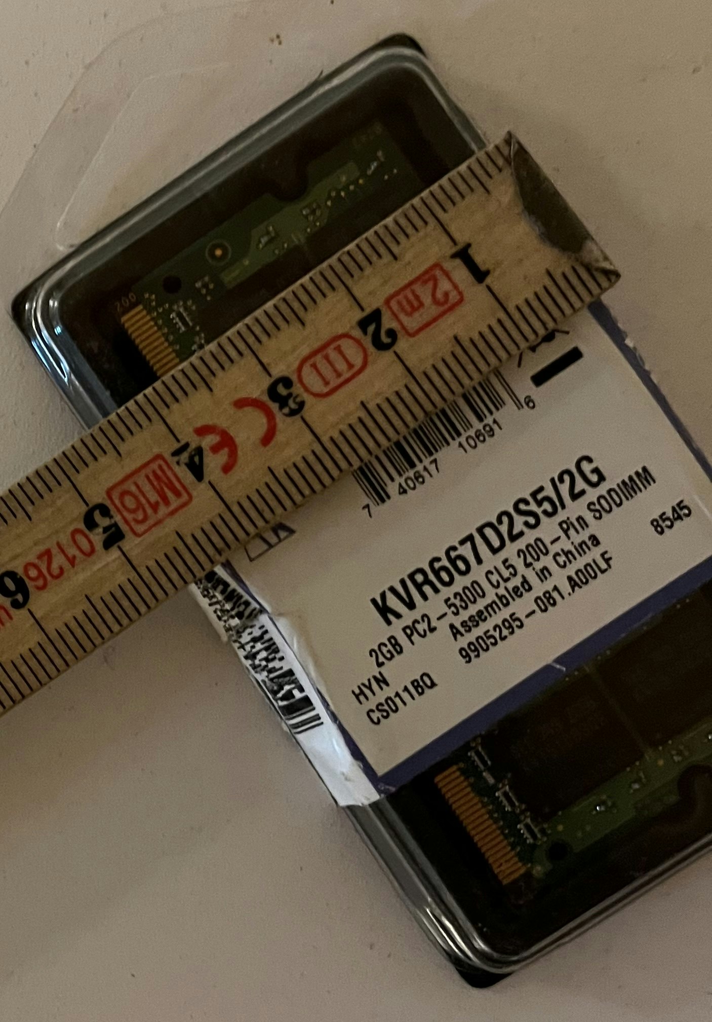 Ram - Kingston - 2 GB