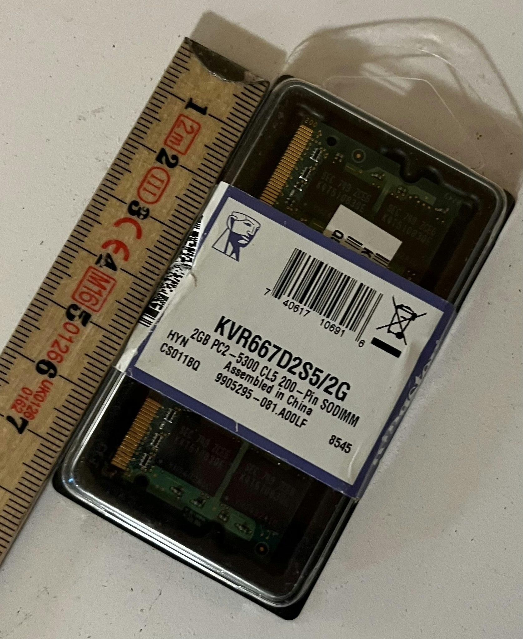 Ram - Kingston - 2 GB