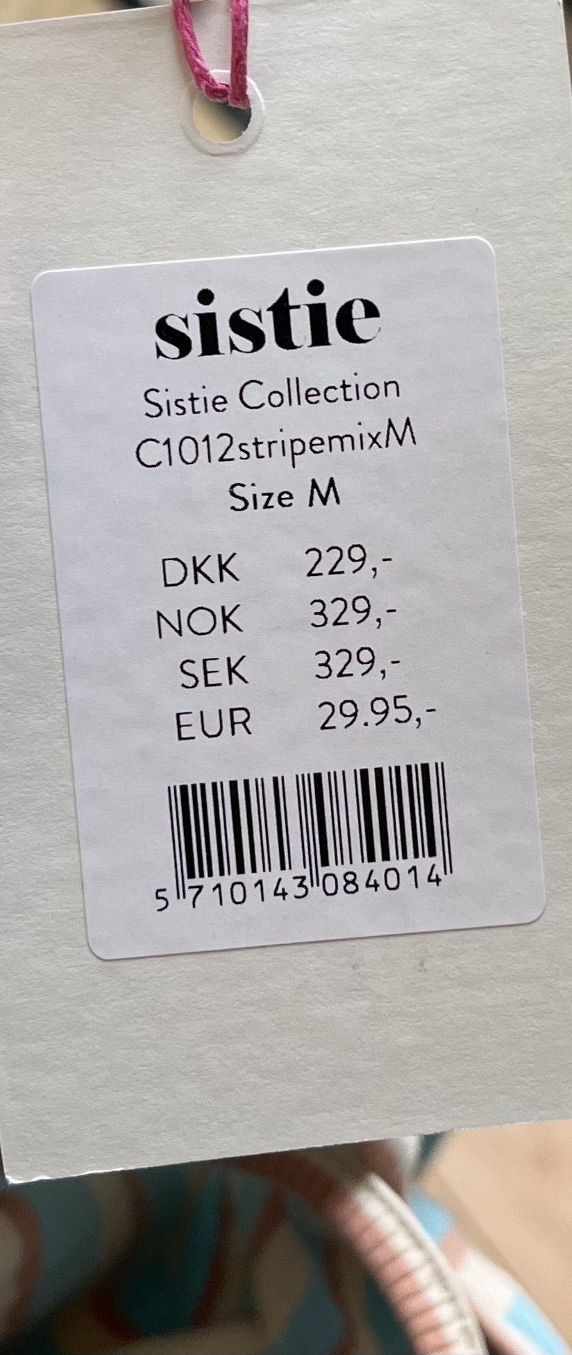 Sæt fra Sistie - str. M
