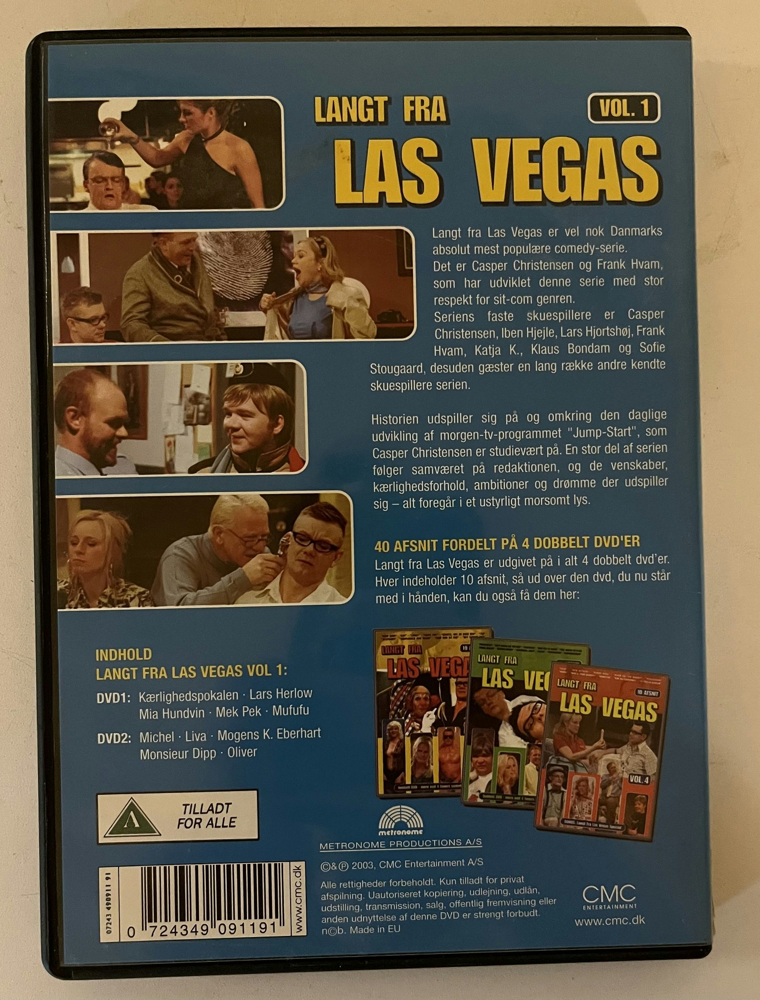 DVD - Langt fra Las Vegas