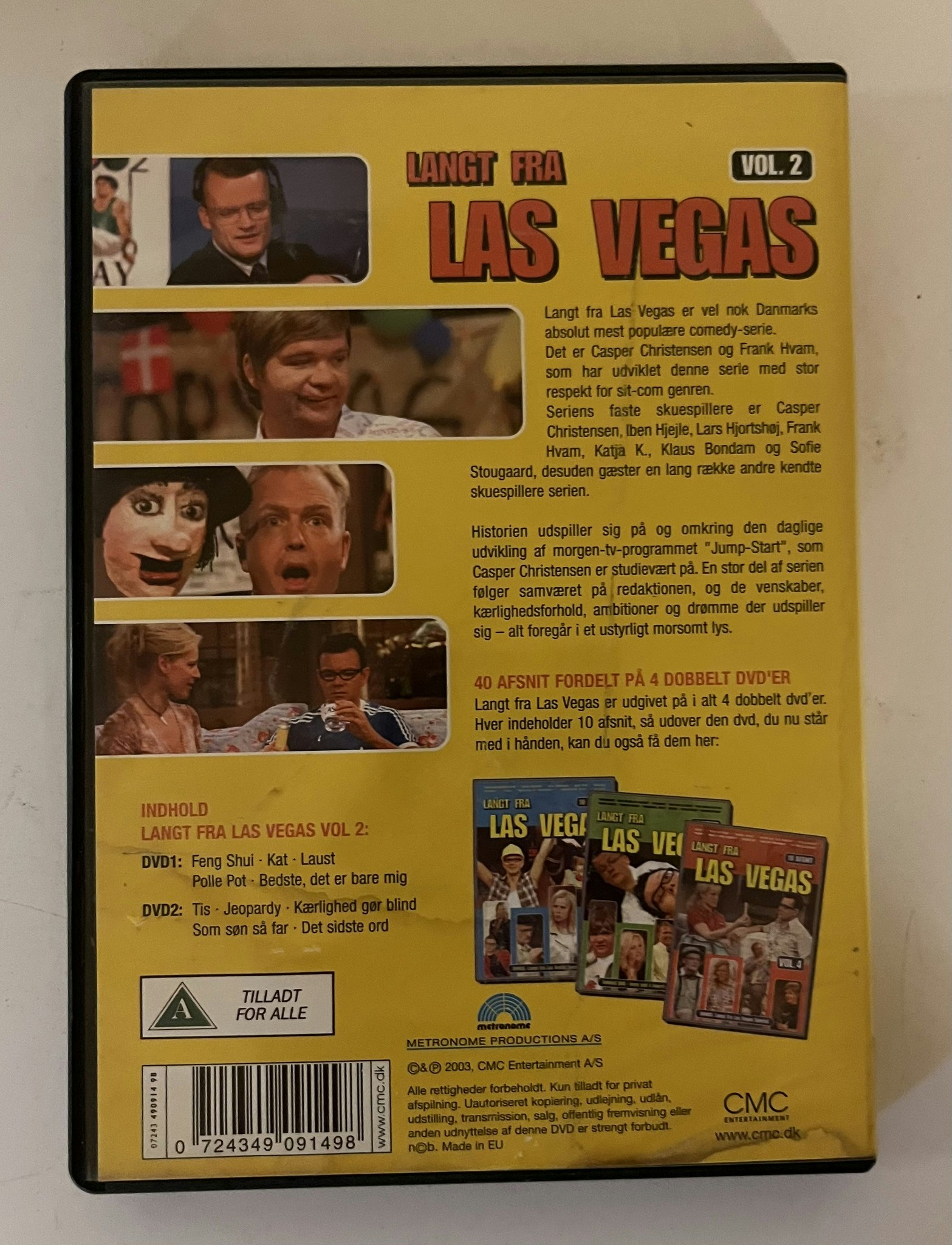 DVD - Langt fra Las Vegas