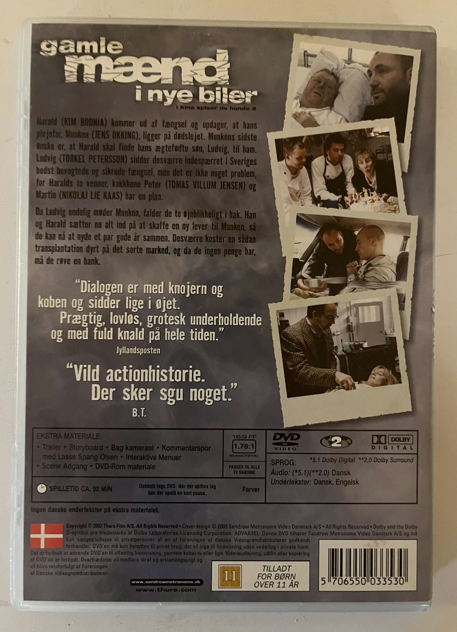 DVD - Gamle mænd i nye biler