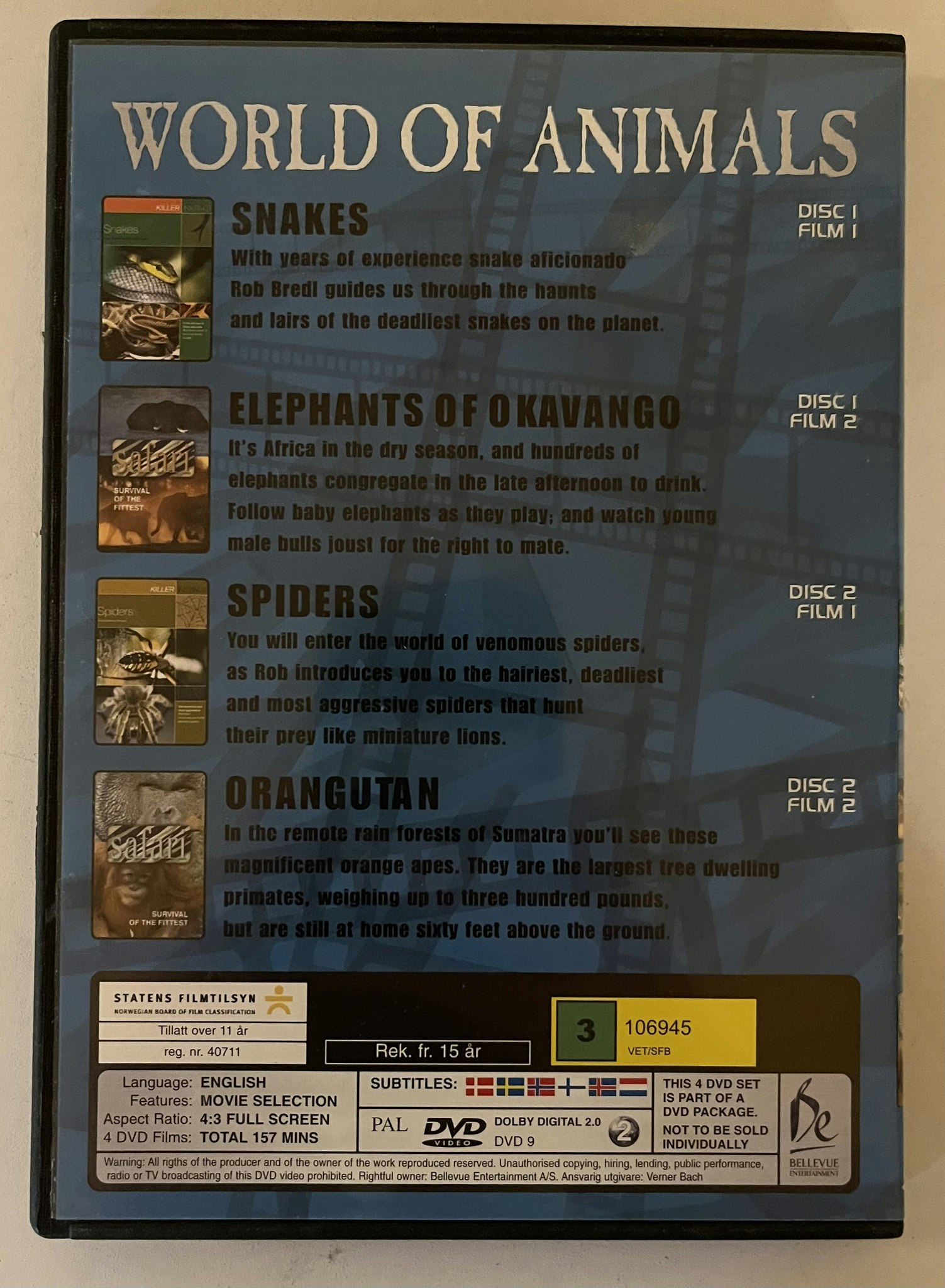 DVD - World of Animals