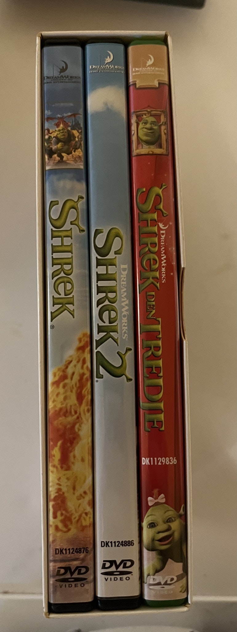 DVD Box - Shrek Trilogien