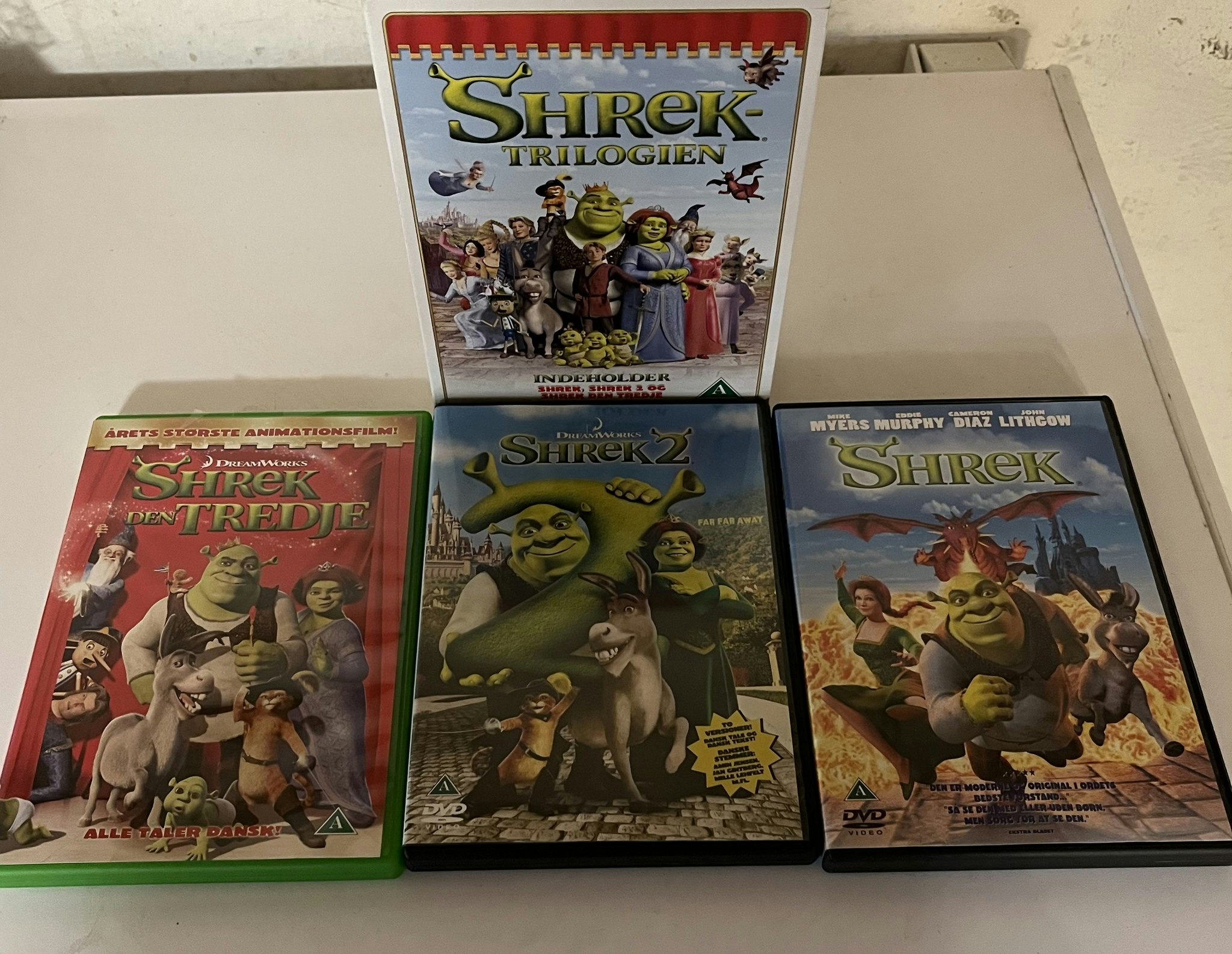 DVD Box - Shrek Trilogien