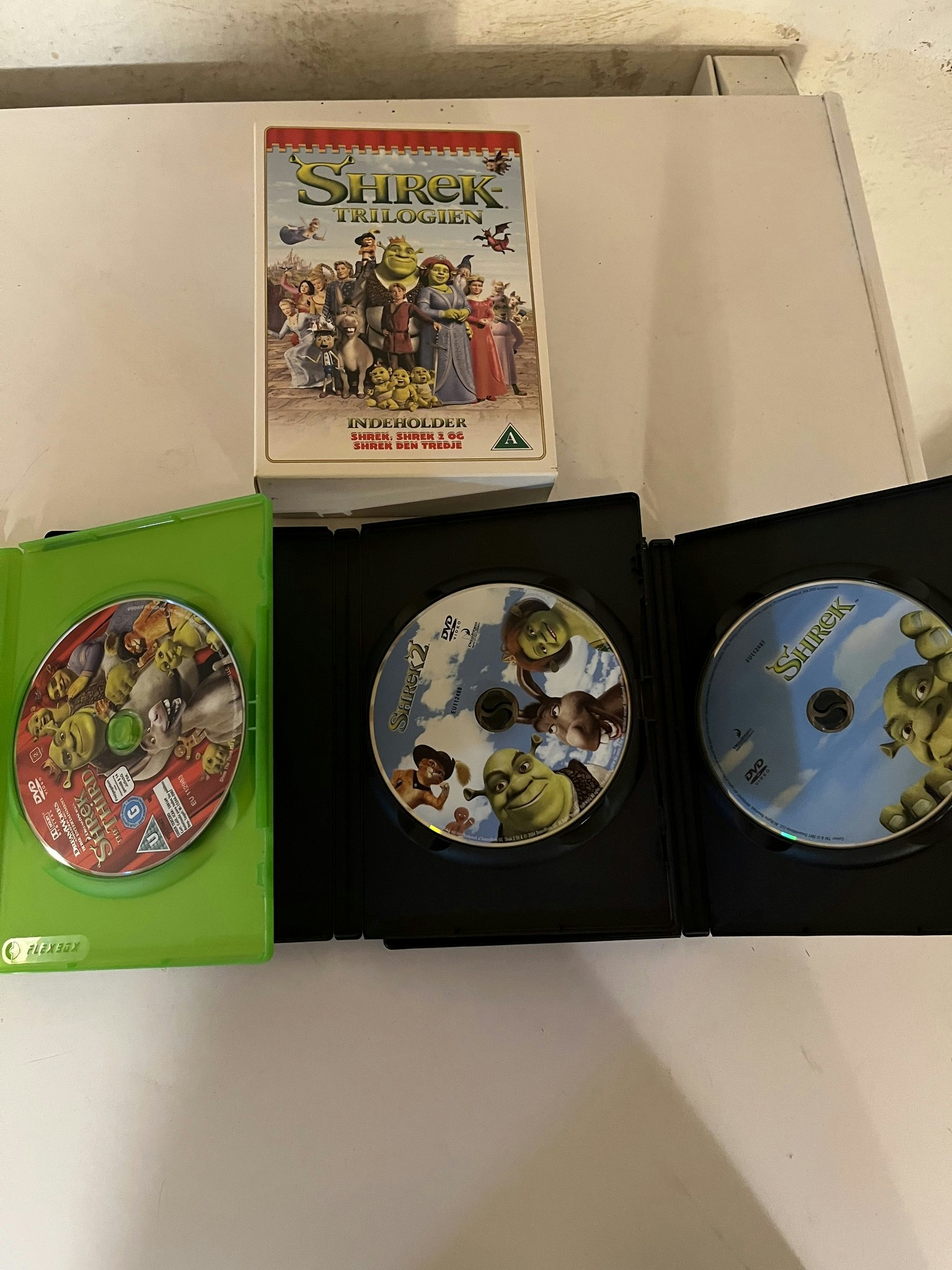 DVD Box - Shrek Trilogien