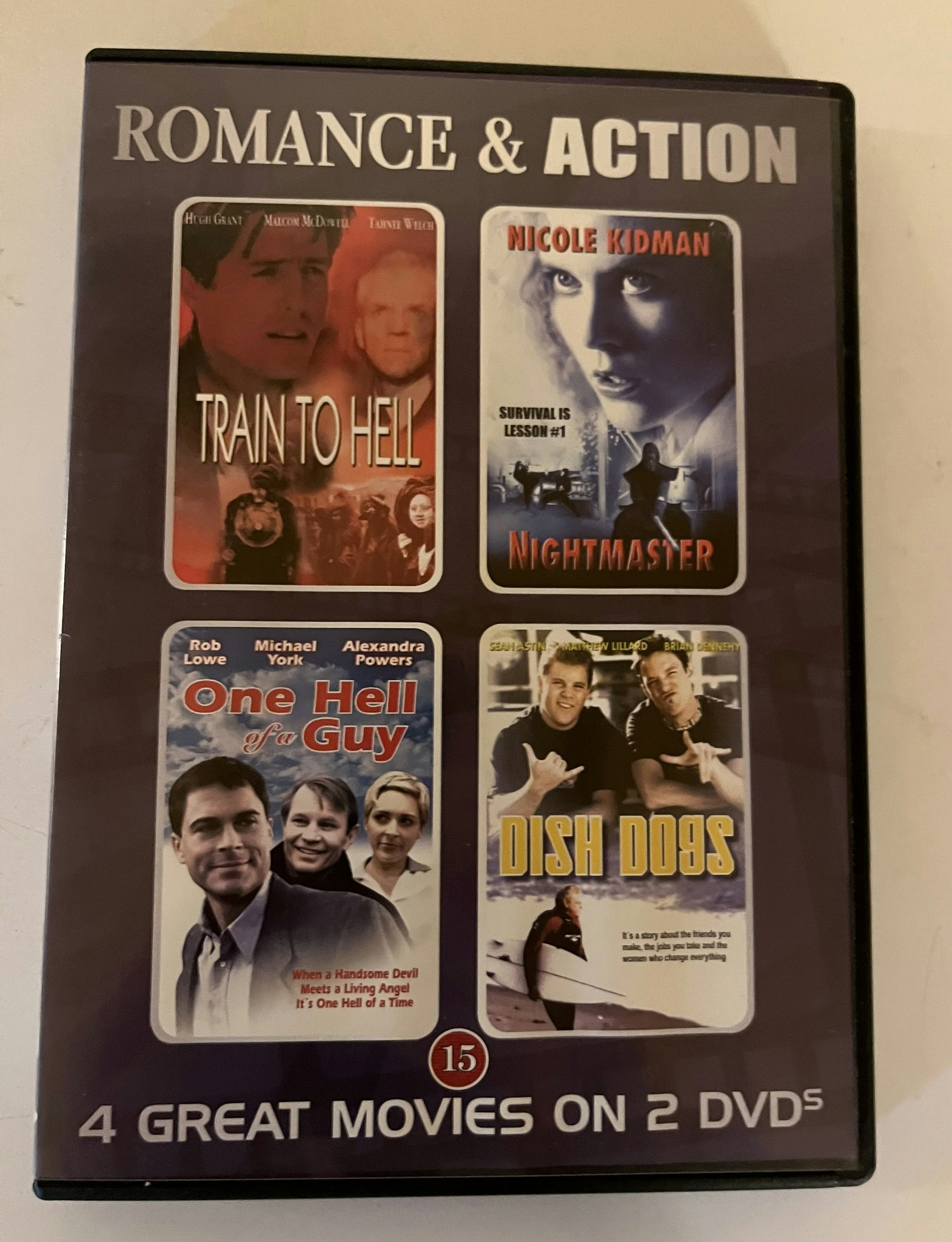 DVD - Romance & Action - 4 film