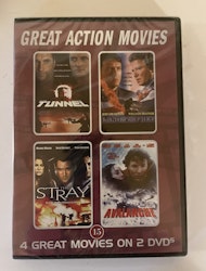 DVD - 4 great Action movies on 2 DVD’s