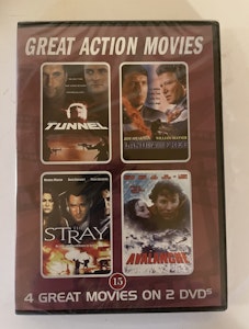 DVD - 4 great Action movies on 2 DVD’s