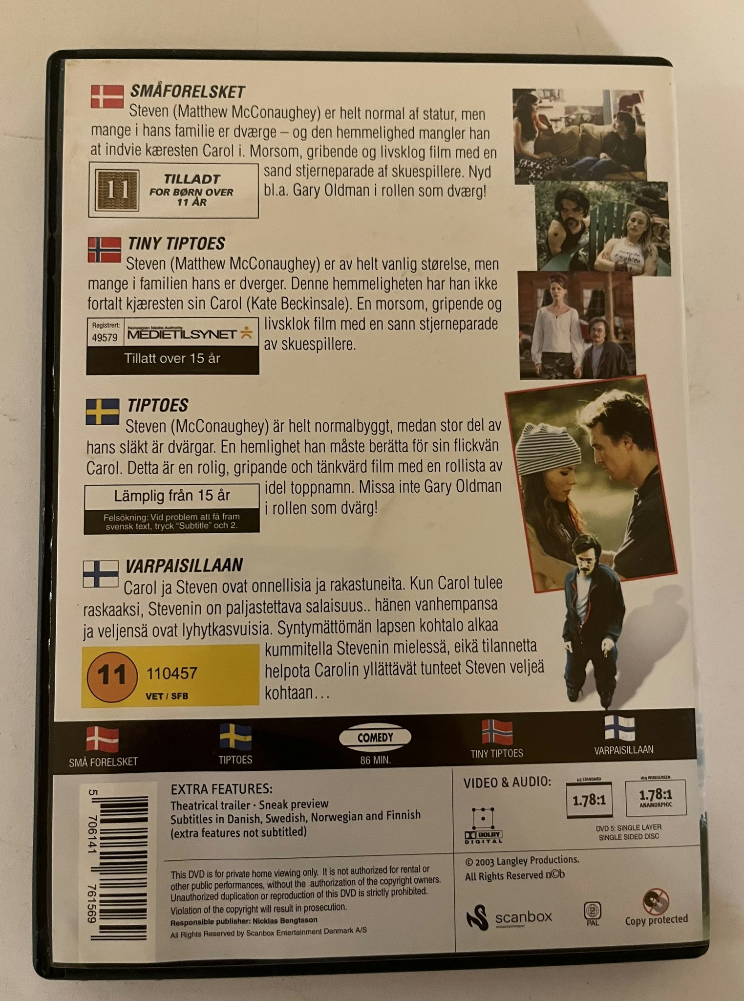 DVD - TIPTOES