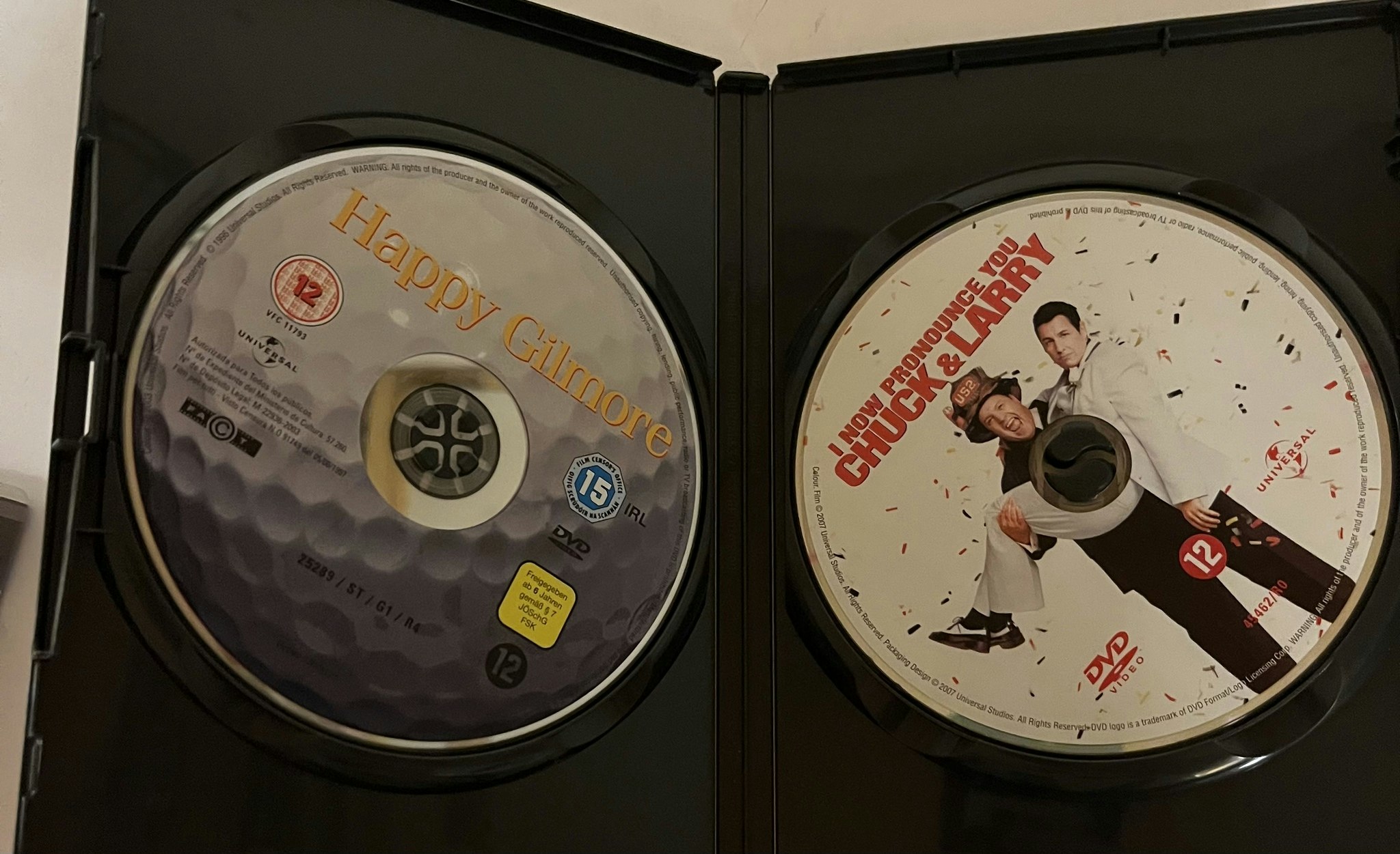 2 DVD i En - med Adam Sandler