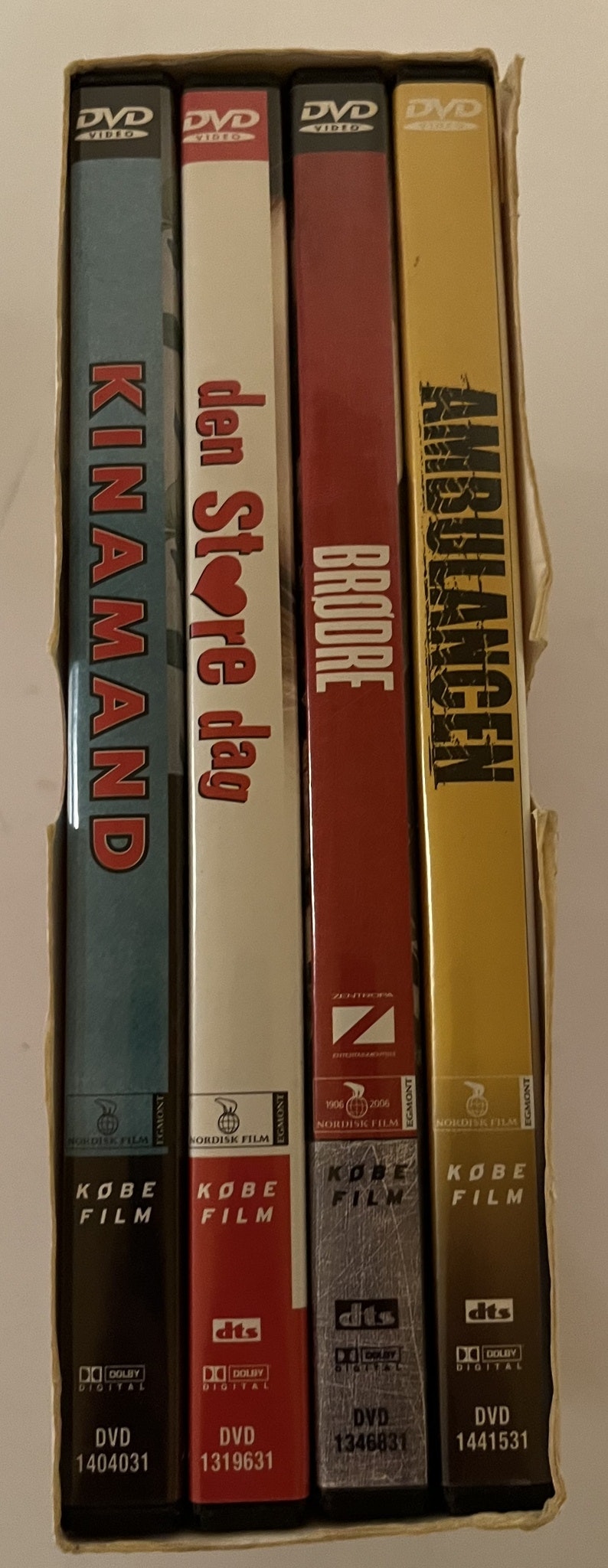 DVD - Box - 100 års filmperler