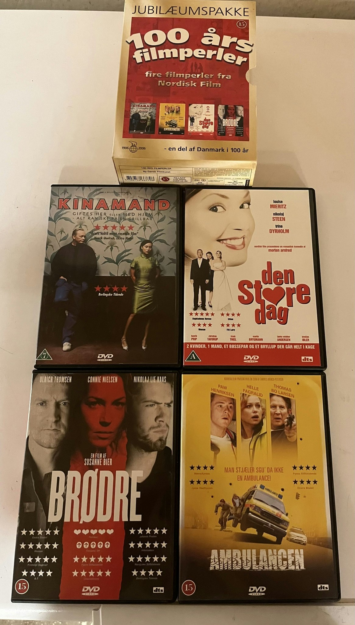 DVD - Box - 100 års filmperler