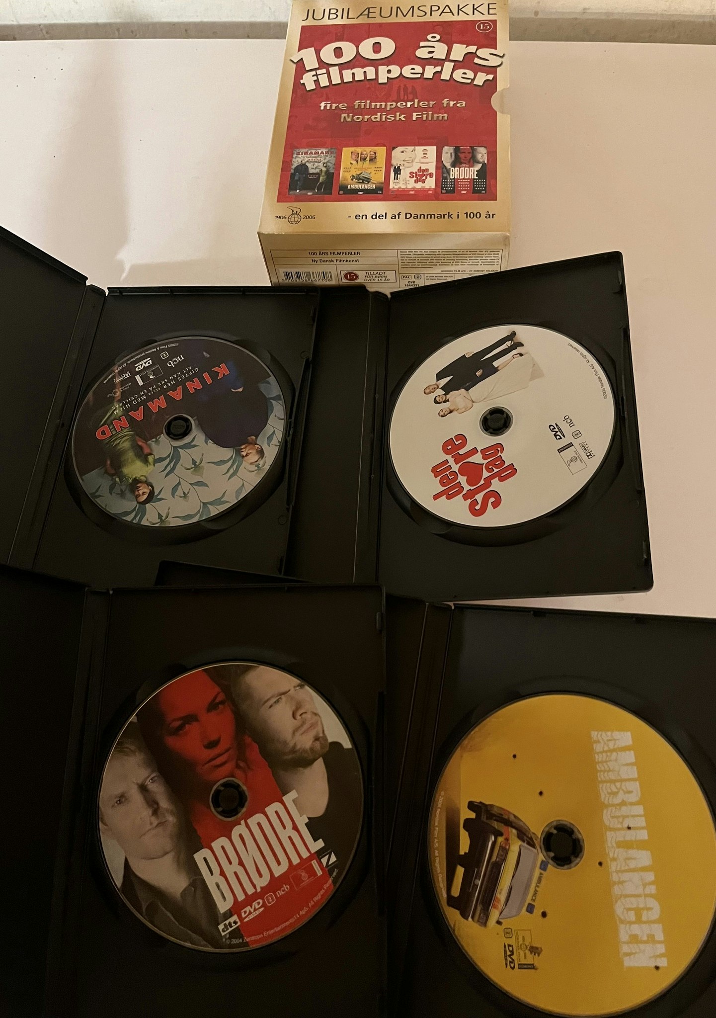 DVD - Box - 100 års filmperler