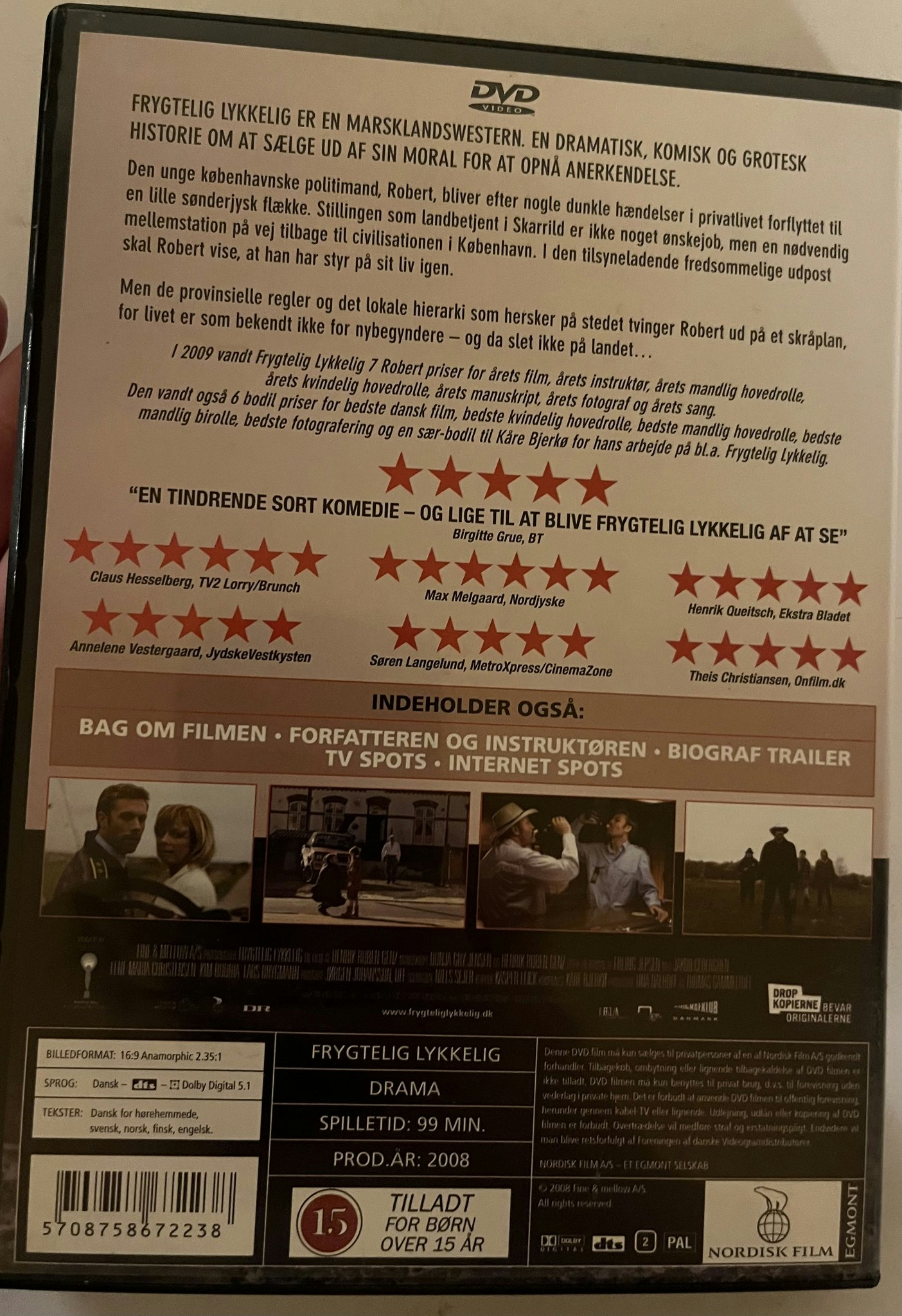 DVD - Frygtelig Lykkelig