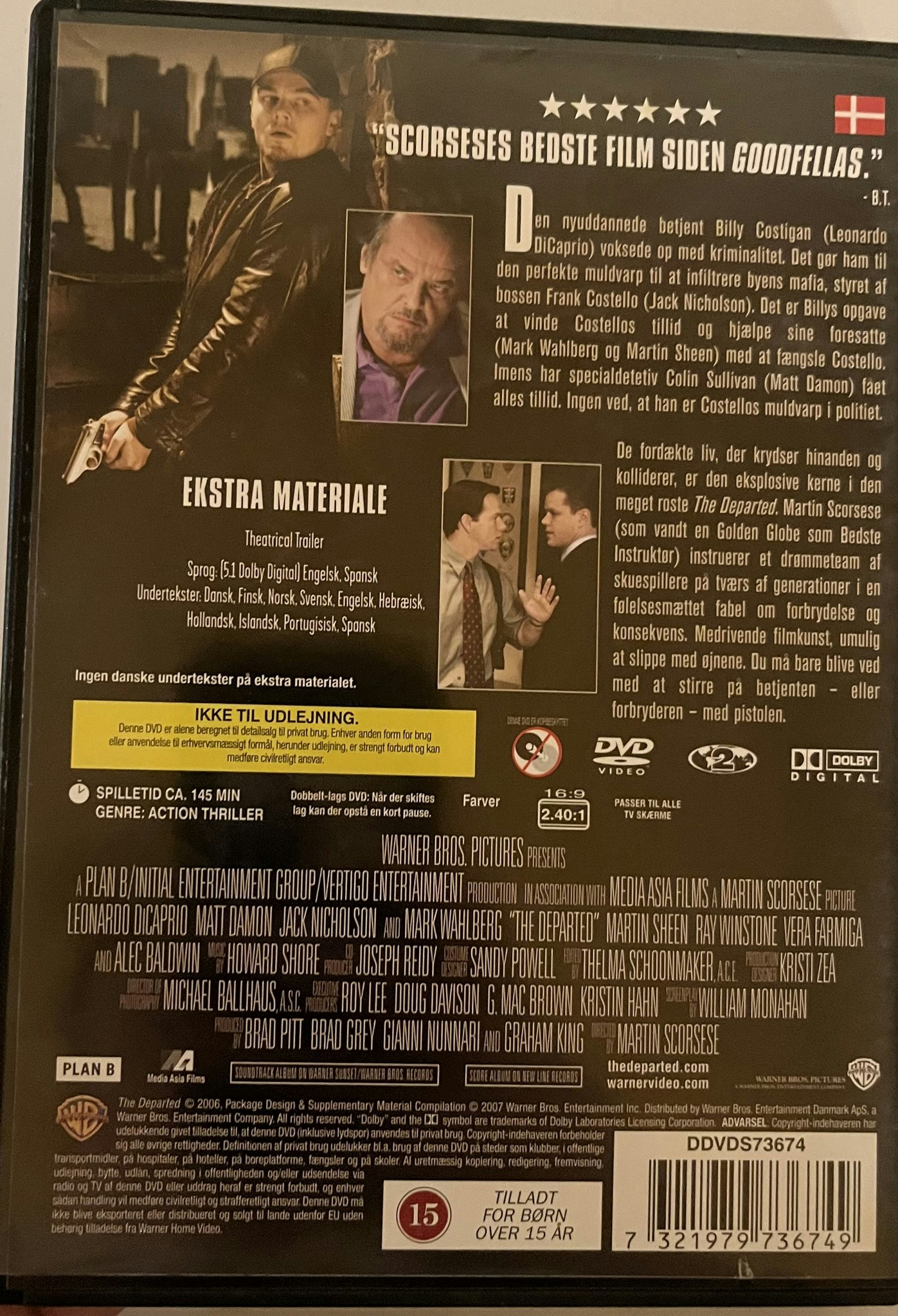 DVD - The Departed