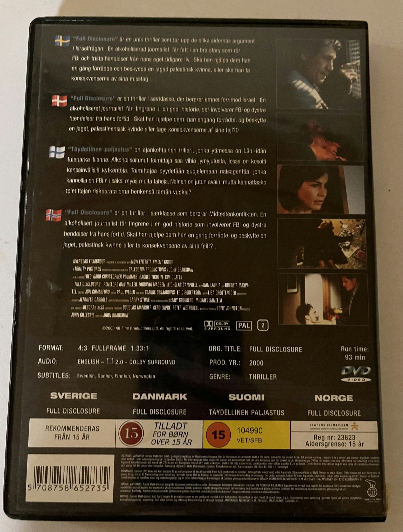 DVD - Full Disclosure