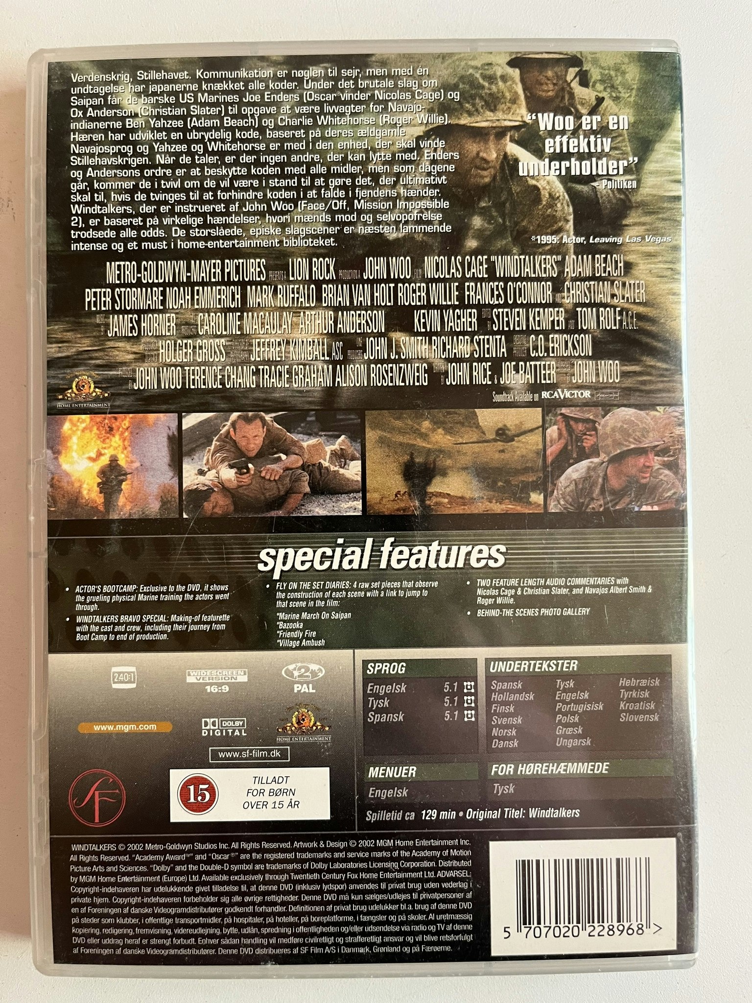 DVD - Windtalkers