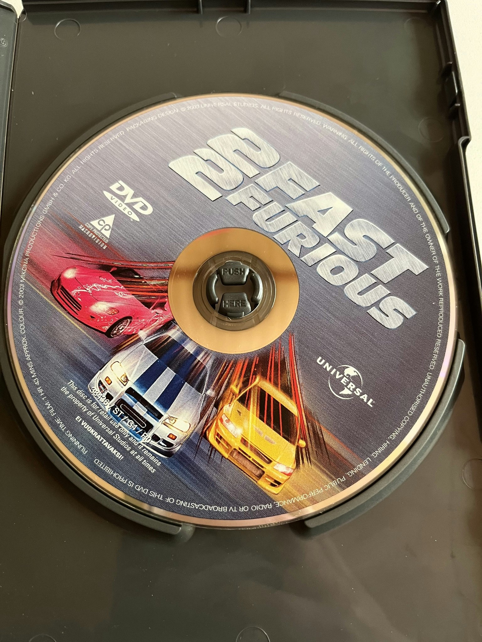 DVD - 2 Fast 2 Furious