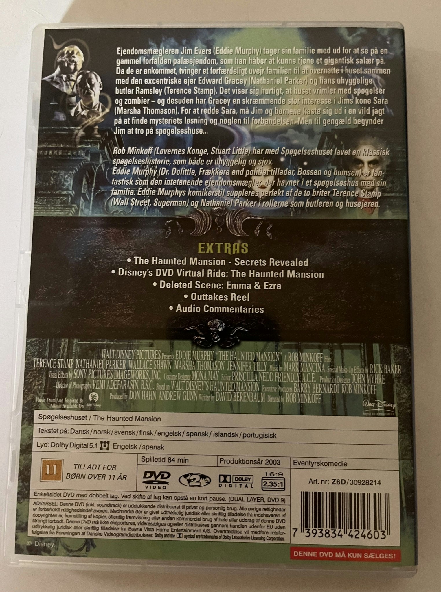 DVD - Spøgelseshuset