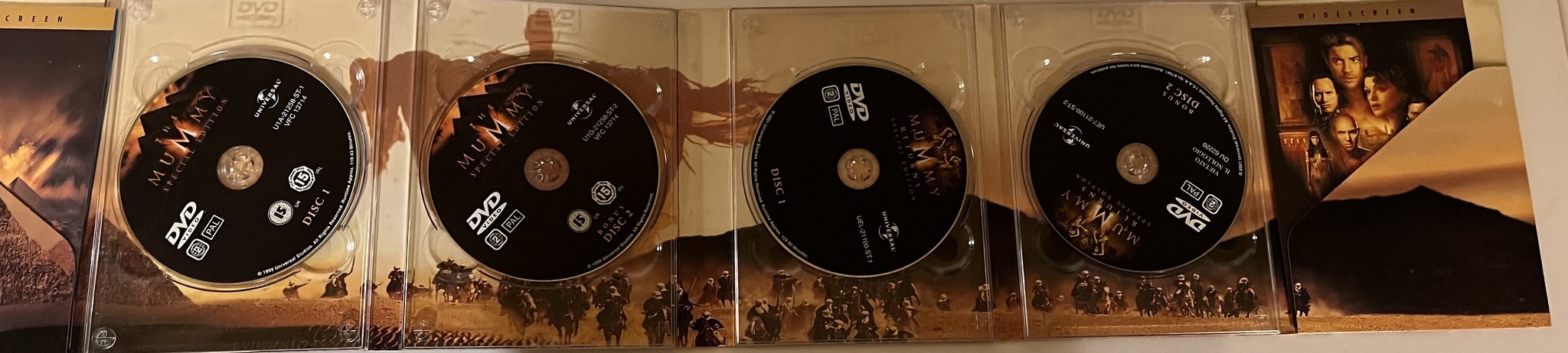 DVD Box - The Mummy Deluxe Edition