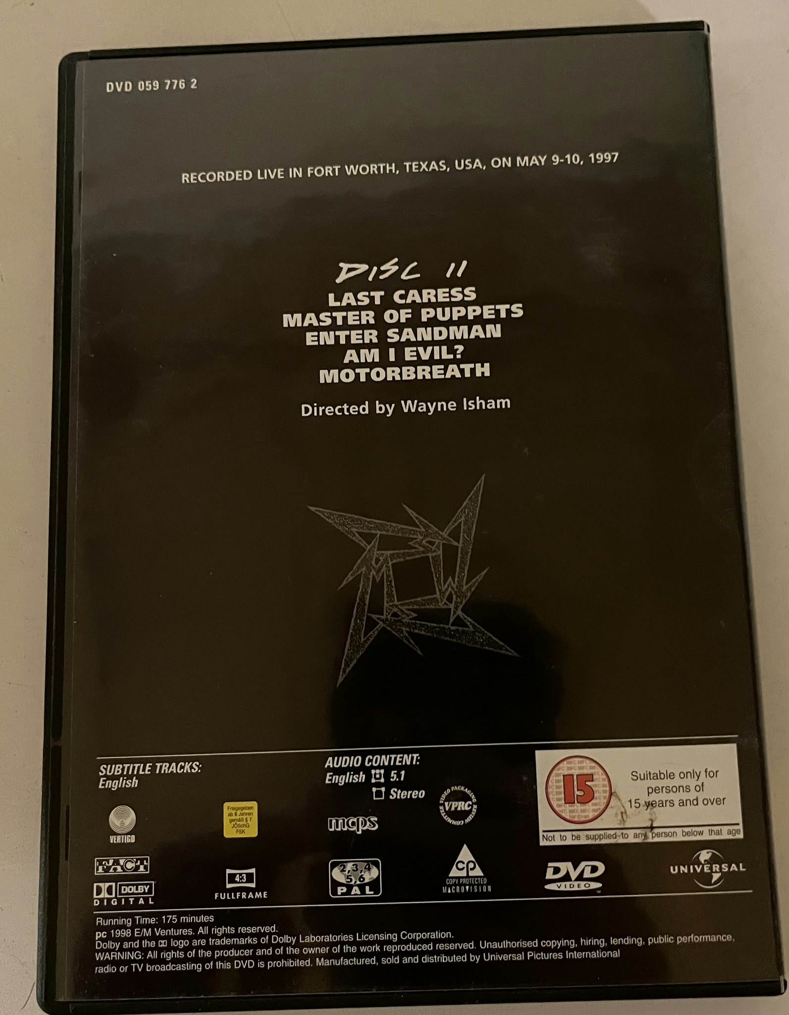 DVD Box - Metallica