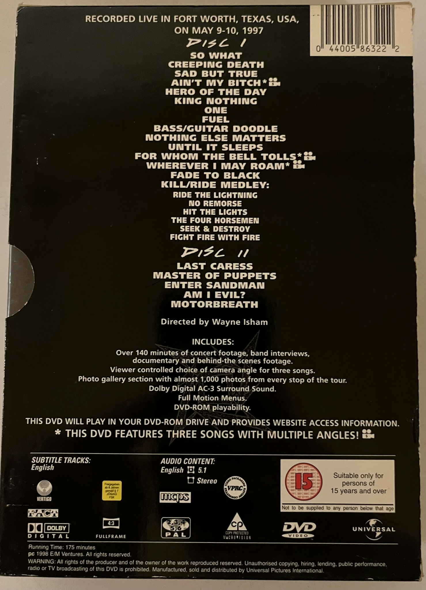 DVD Box - Metallica