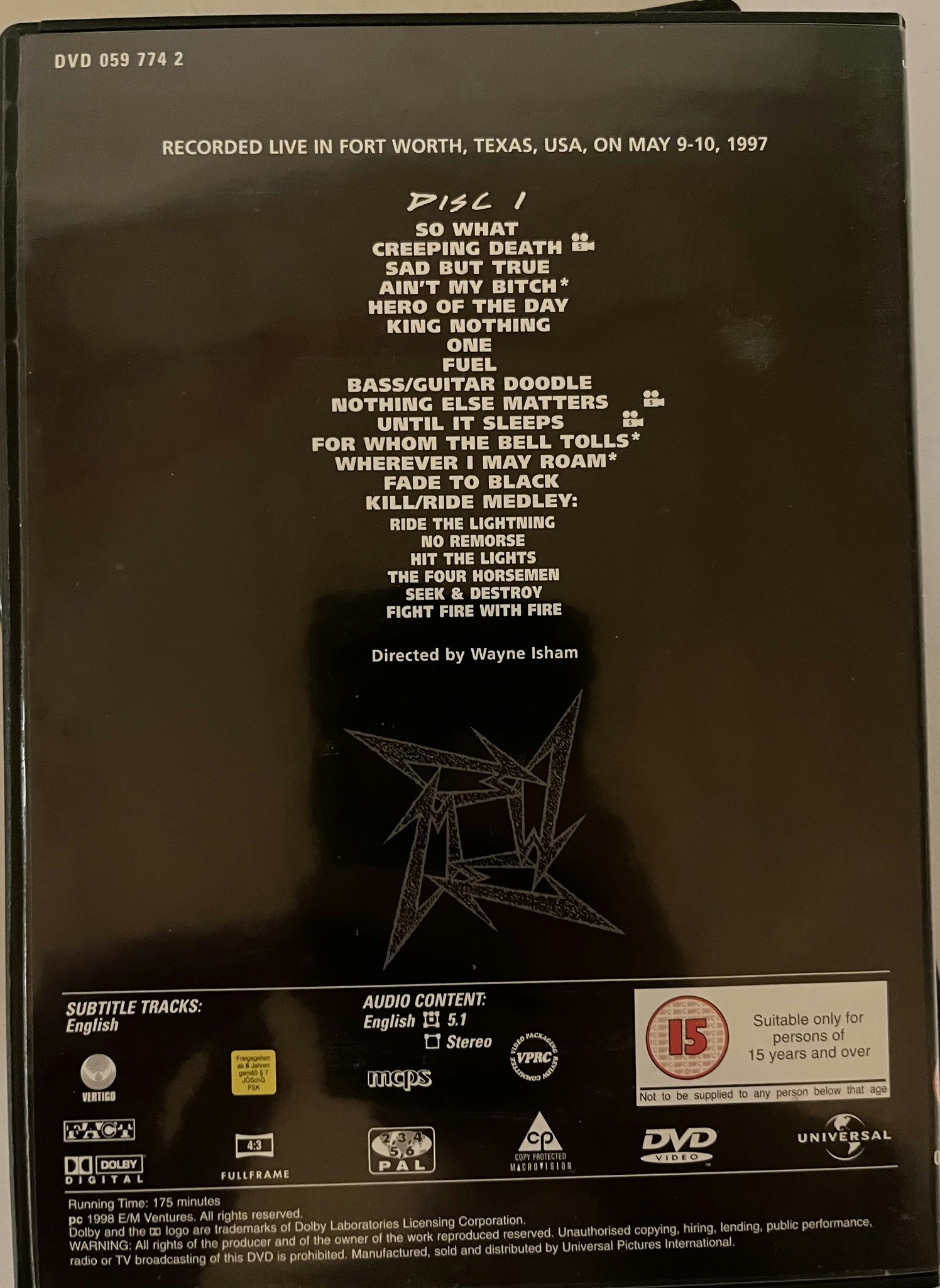 DVD Box - Metallica