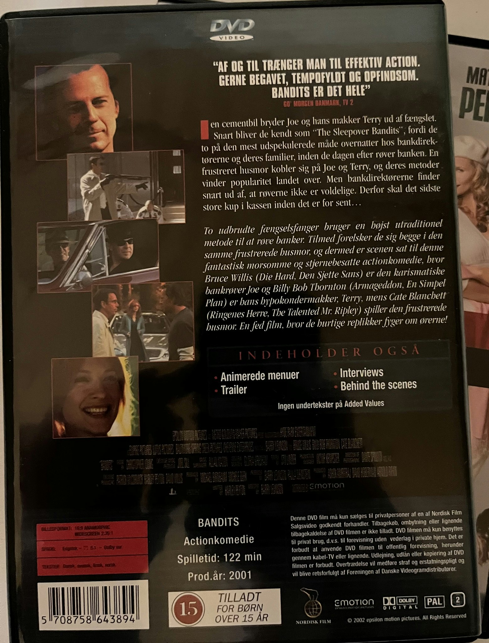 DVD Box  -  Bruce Willis Collection