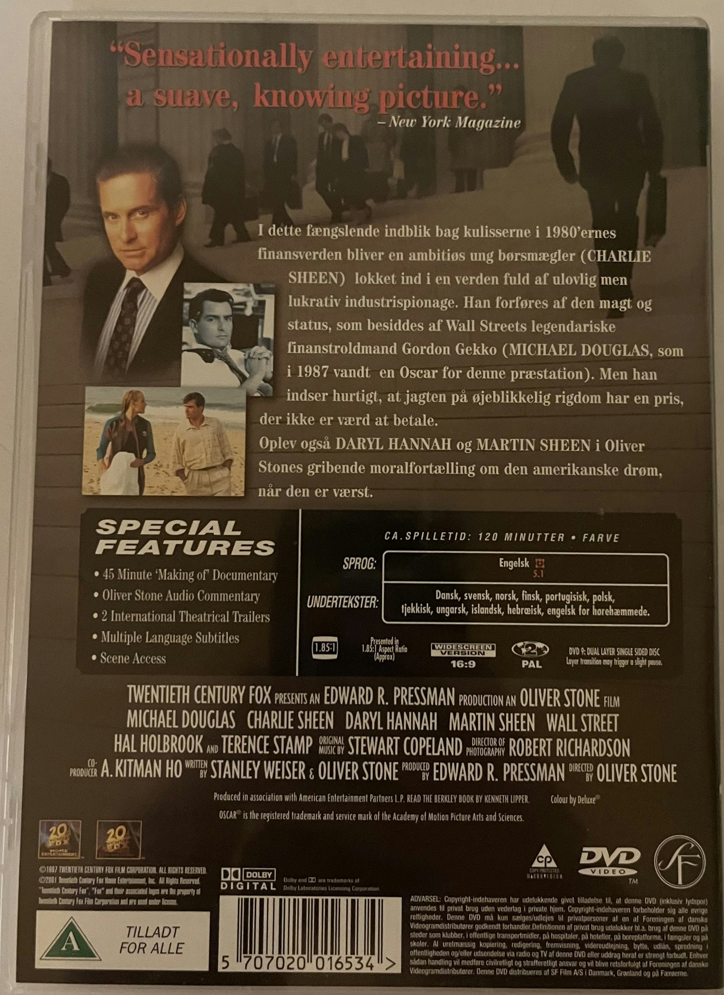 DVD - Wall Street