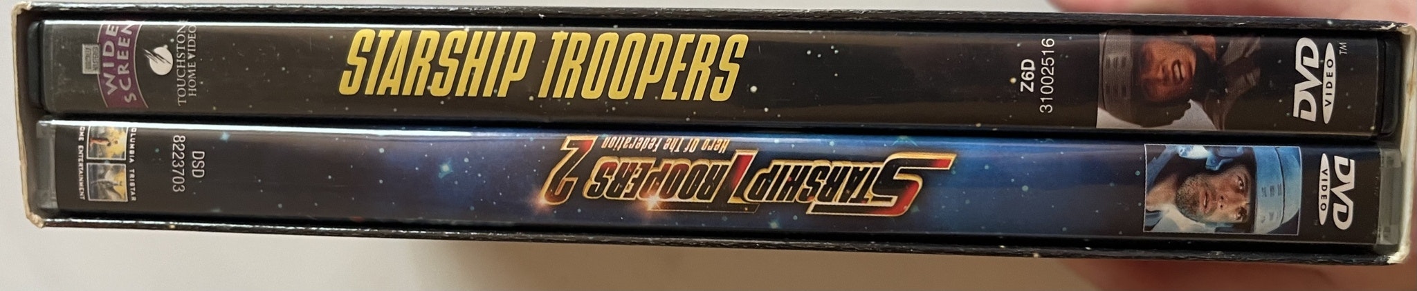 DVD box - Starship Troopers 1+2