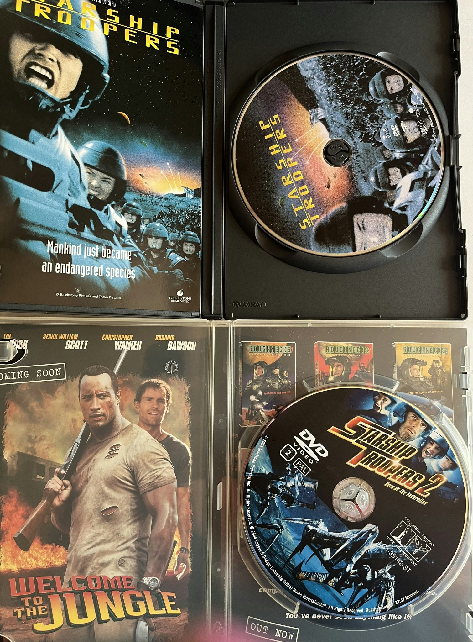 DVD box - Starship Troopers 1+2