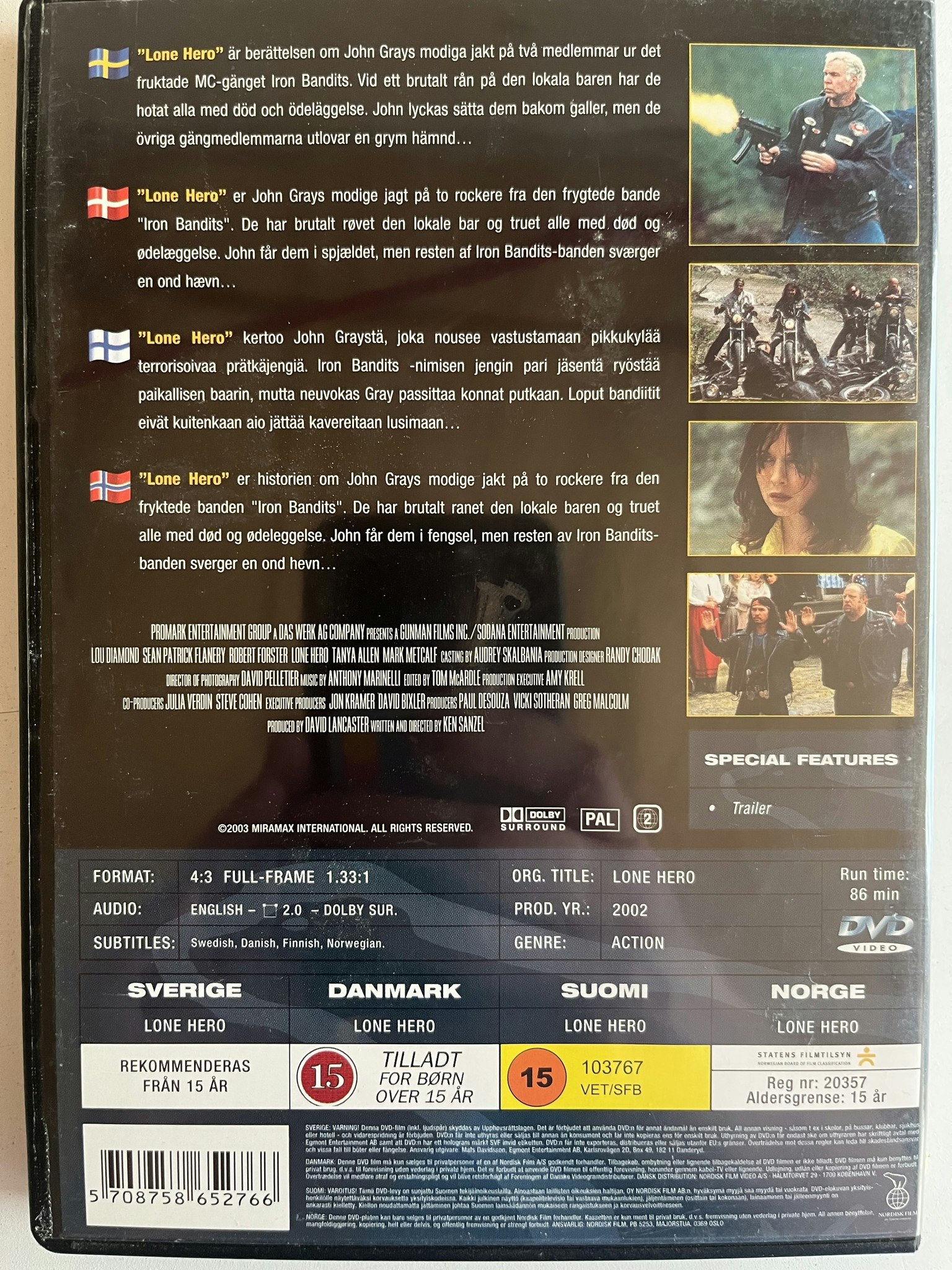 DVD - Lone Hero