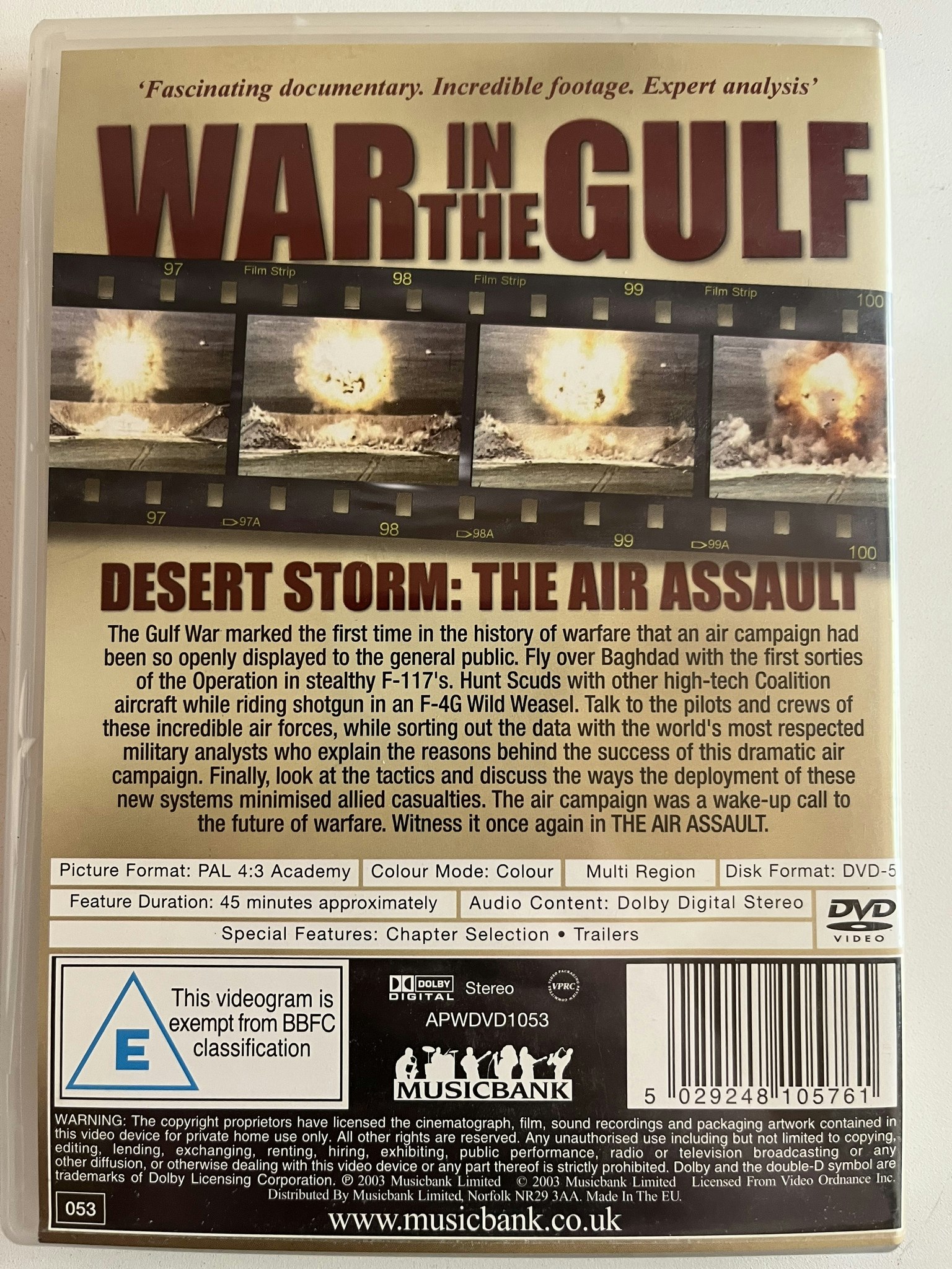 DVD - War in the Gulf