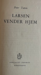 Bog - Larsen vender hjem