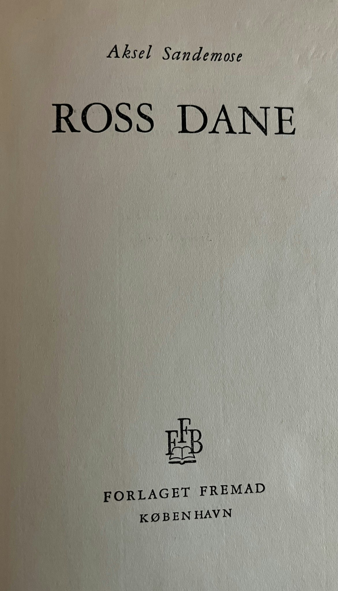 Bog - Ross Dane