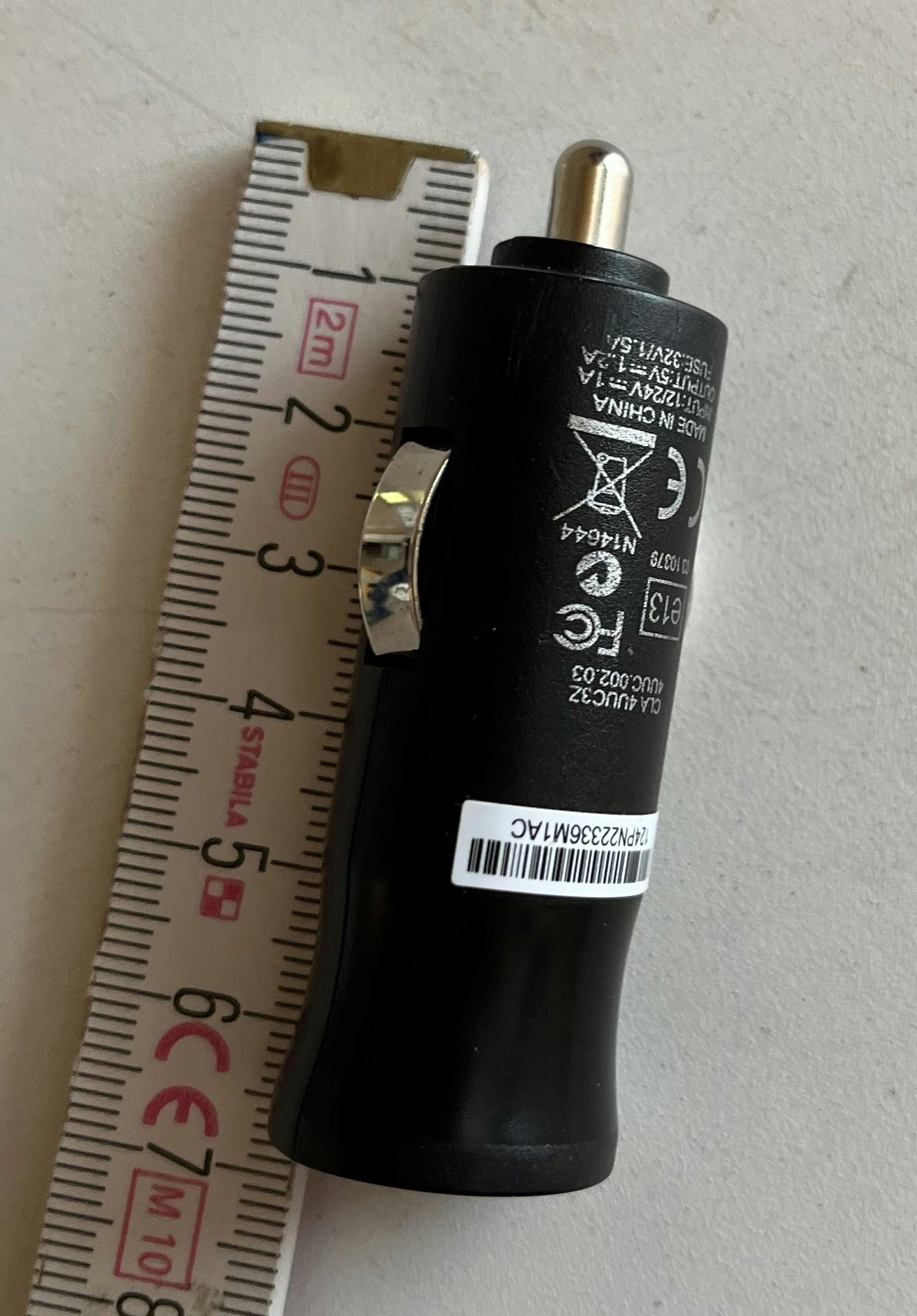 Biloplader med USB