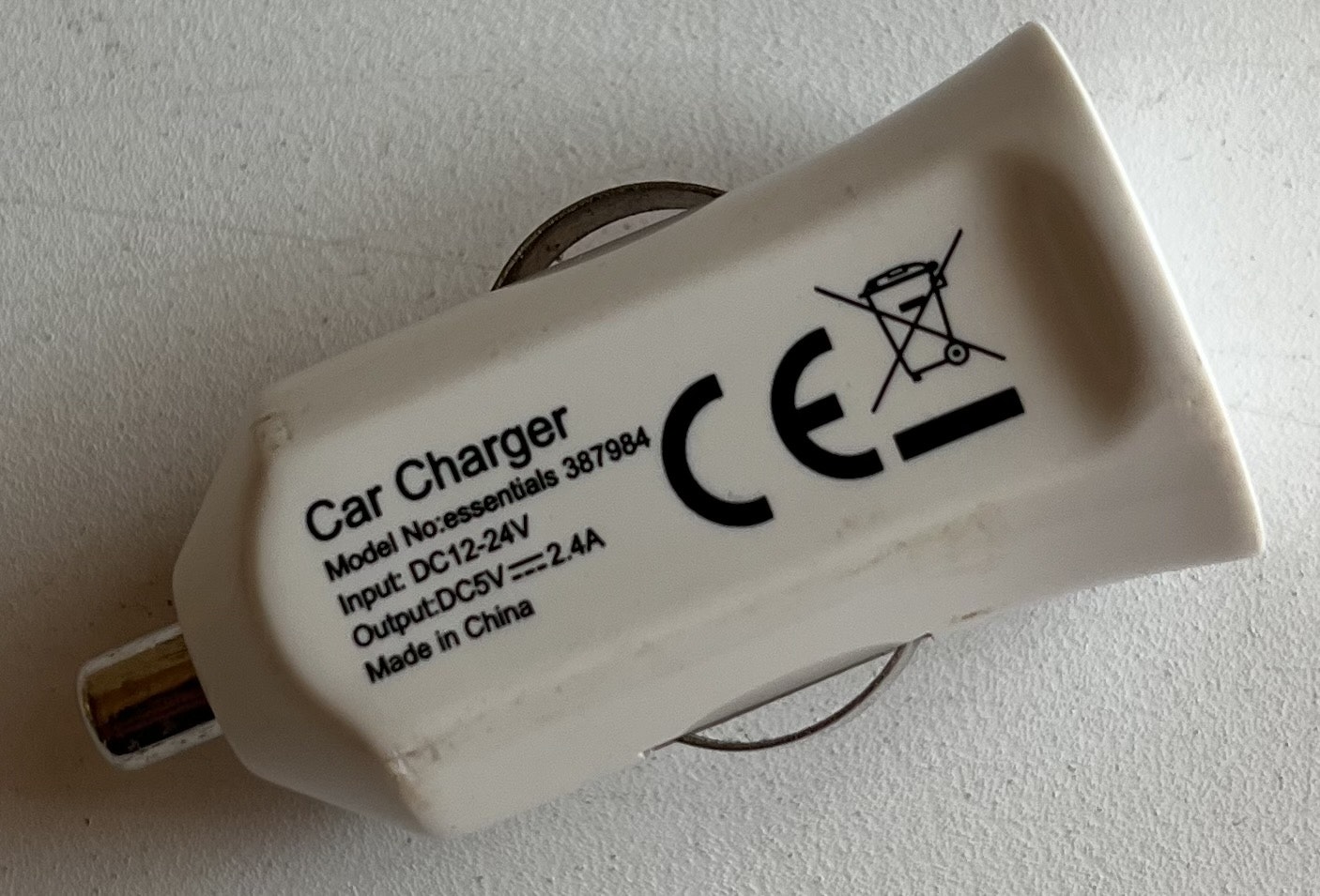 Biloplader med USB