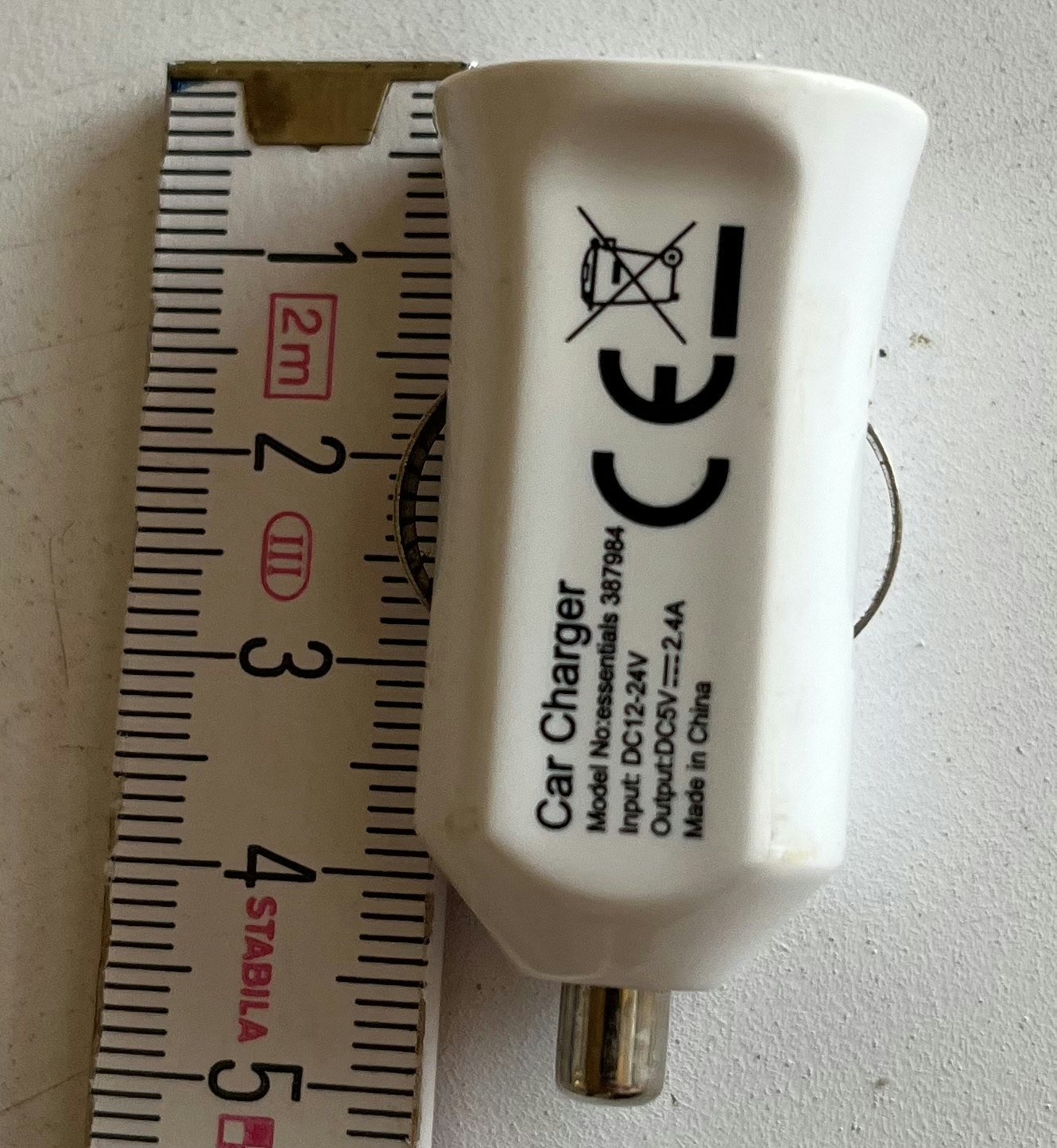 Biloplader med USB