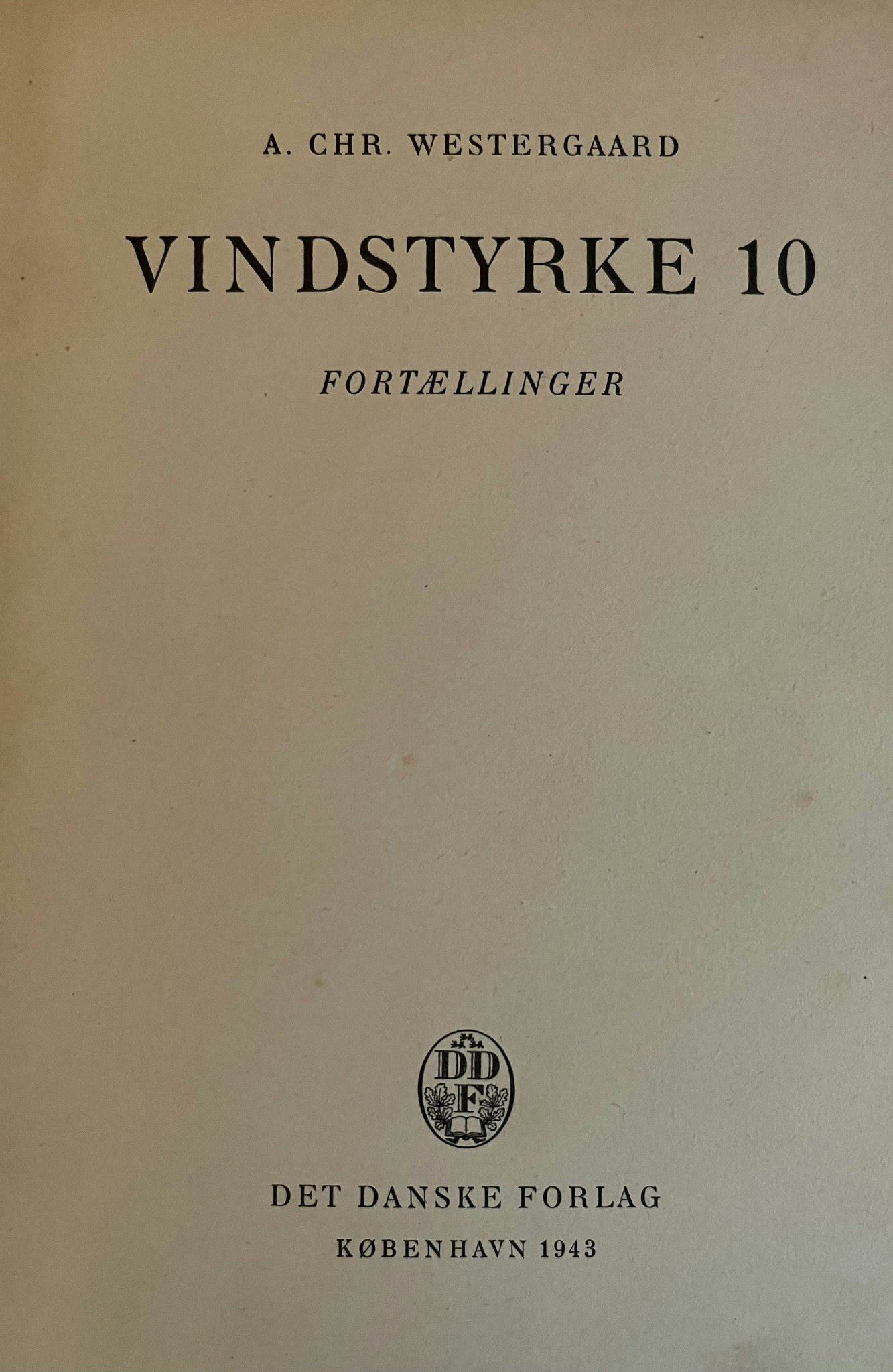 Bog - Vindstyrke 10