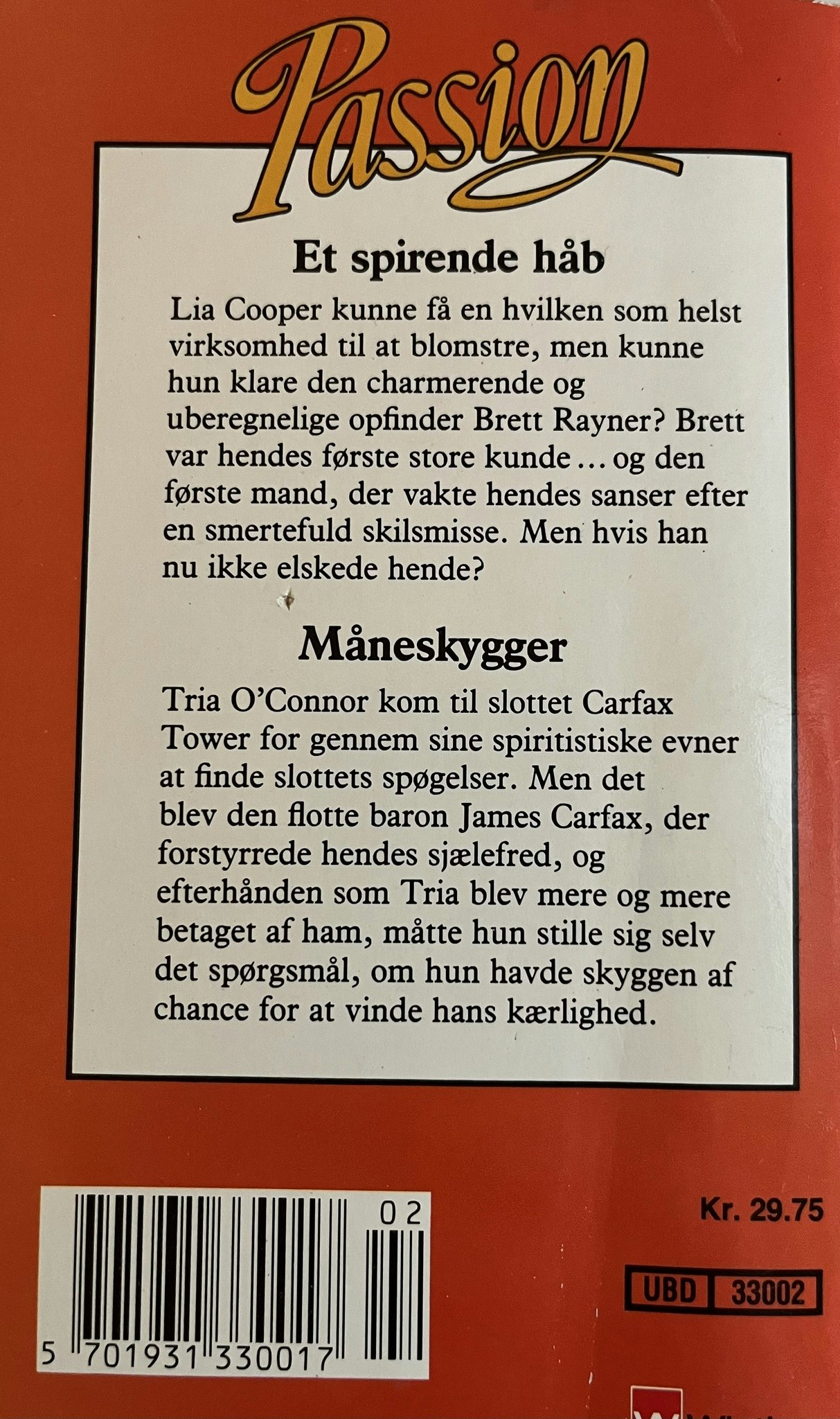Bog 2 i 1 - Et spirende håb