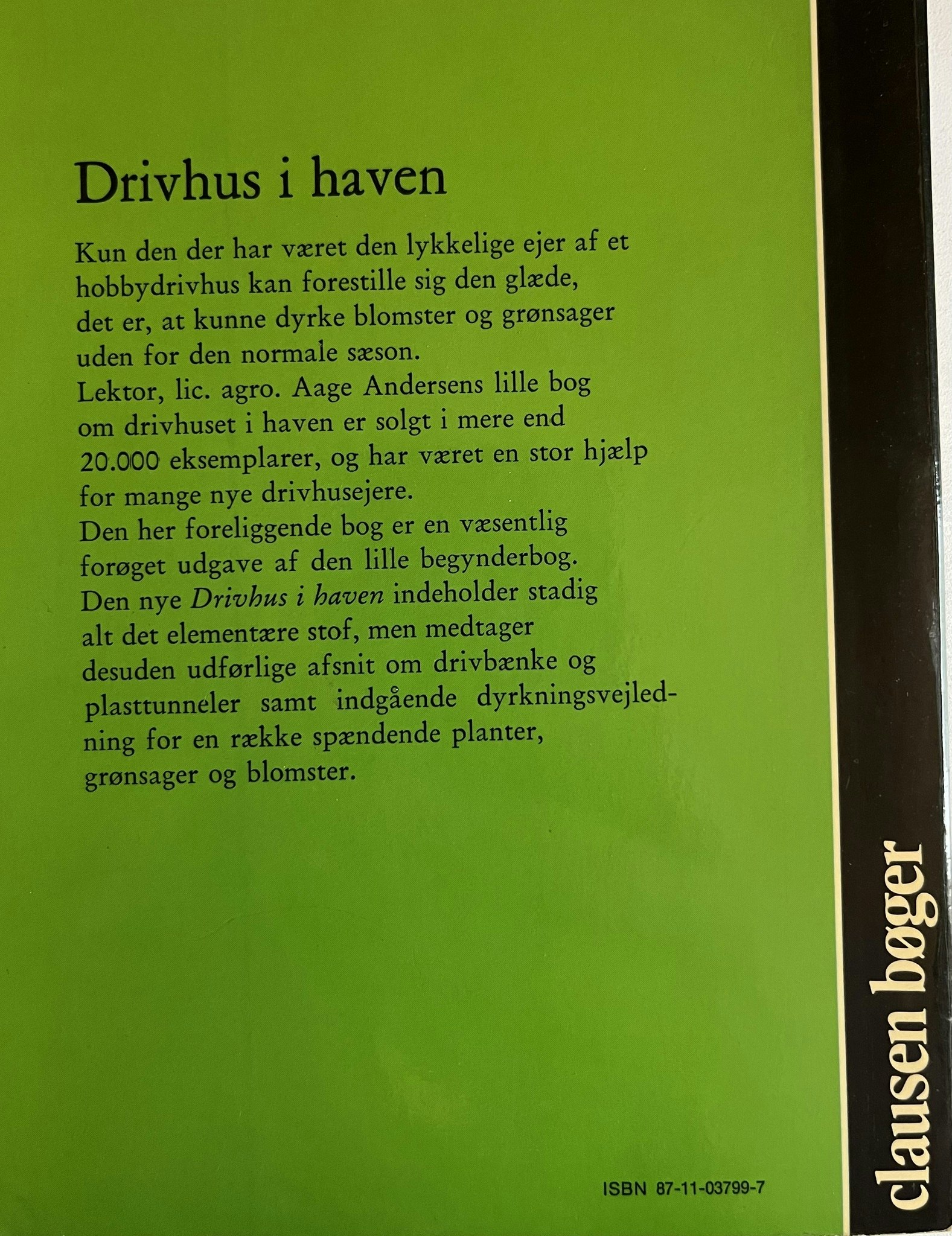 Bog - Drivhus i haven