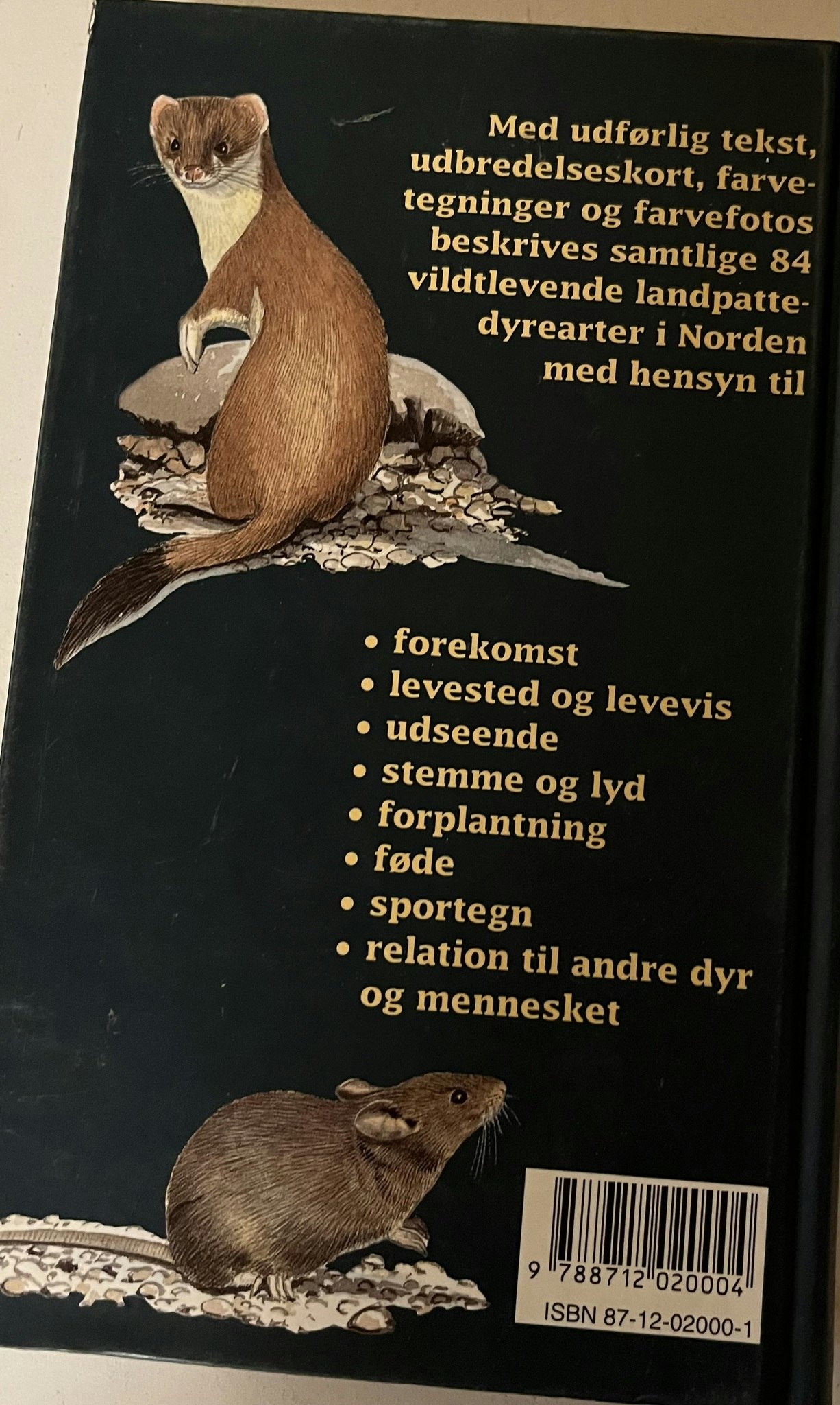 Bog - Nordens Pattedyr