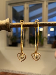Øreringe - 4,5 cm
