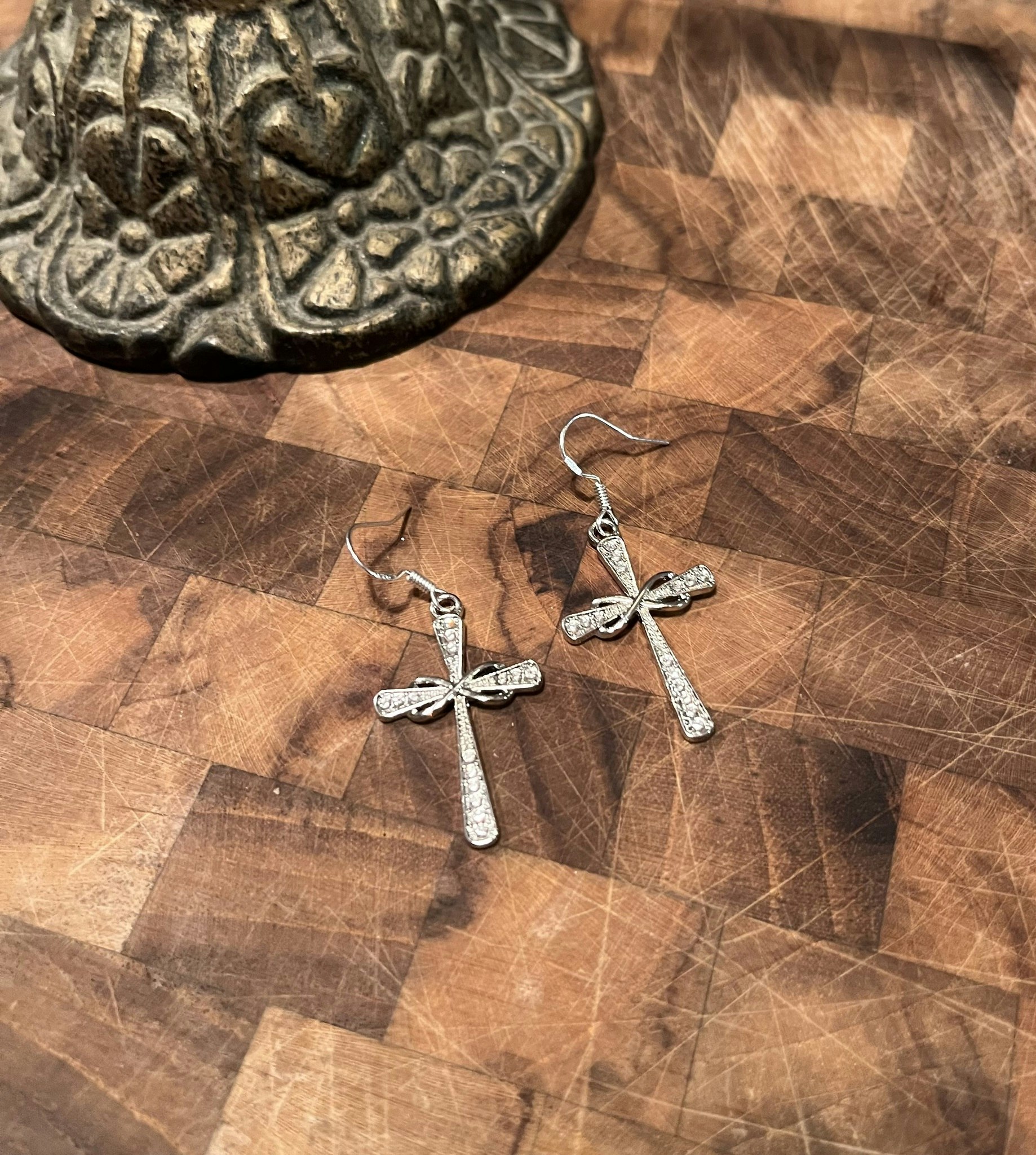 Silver Cross - 4 cm